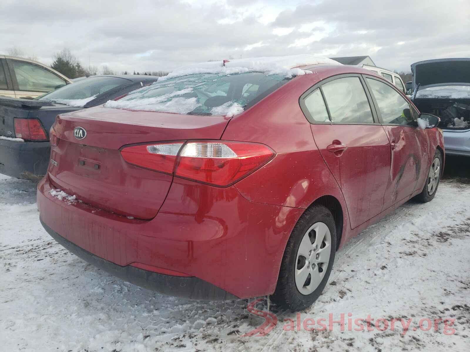 KNAFX4A65G5555746 2016 KIA FORTE