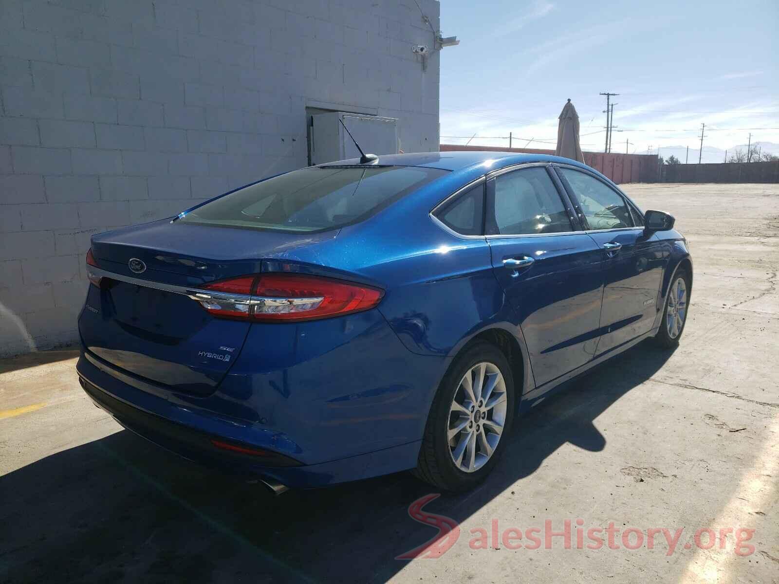 3FA6P0LU7HR123056 2017 FORD FUSION