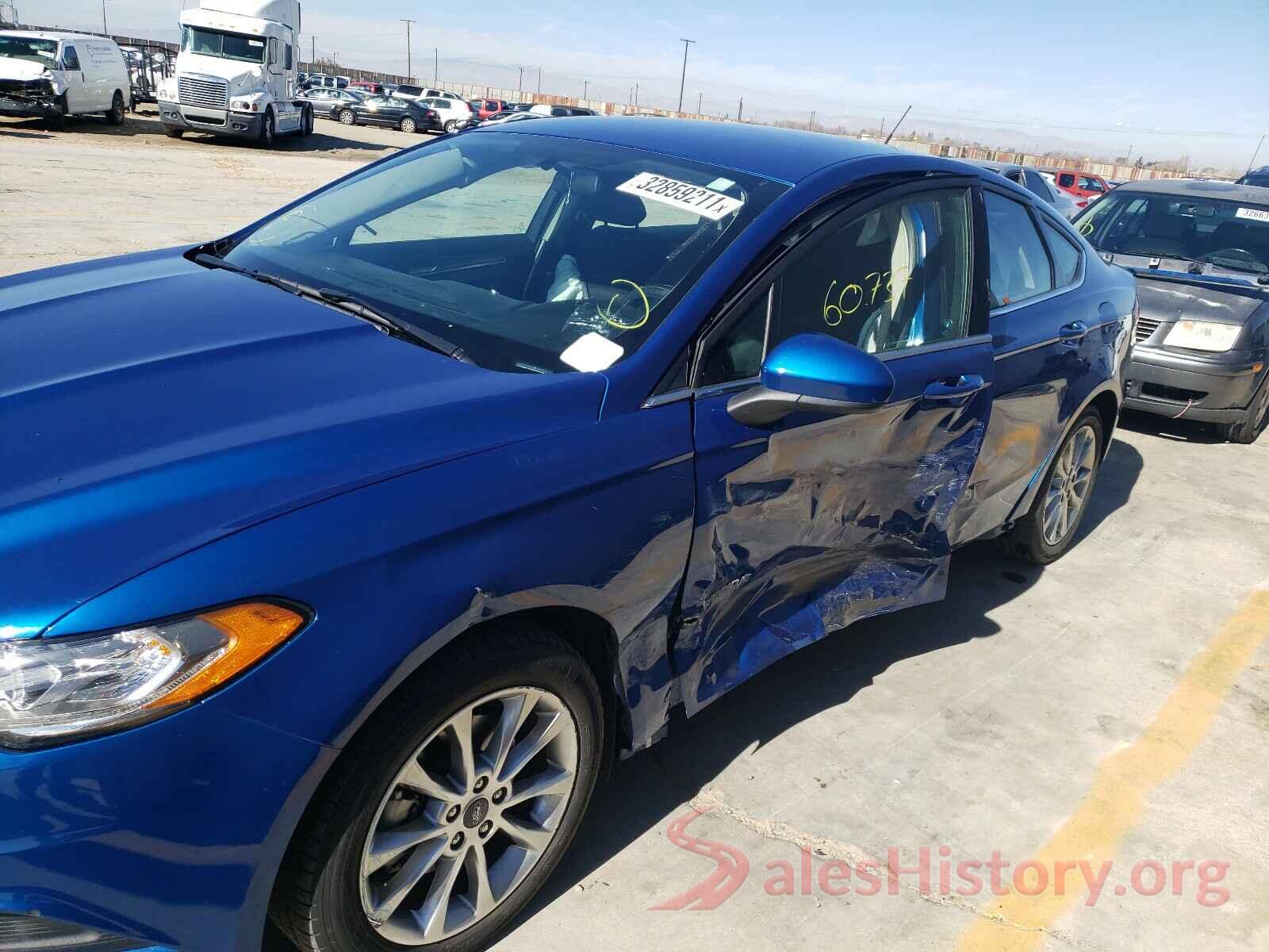 3FA6P0LU7HR123056 2017 FORD FUSION