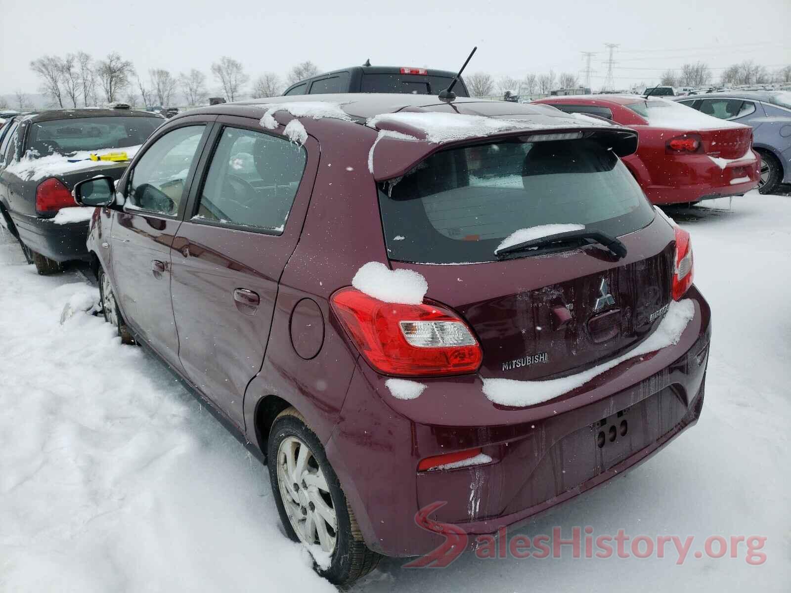 ML32A4HJ3HH020883 2017 MITSUBISHI MIRAGE