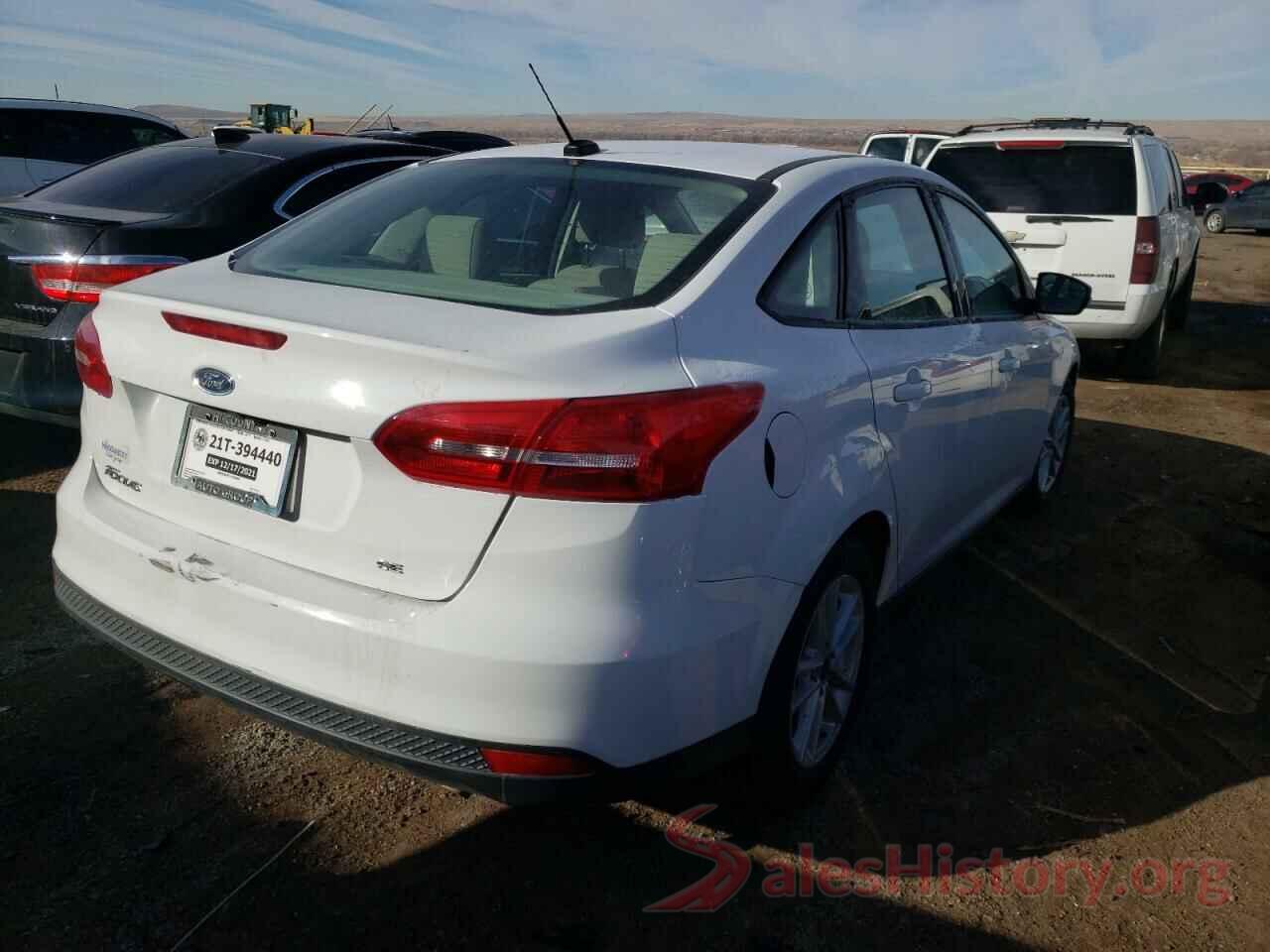 1FADP3F21HL284567 2017 FORD FOCUS