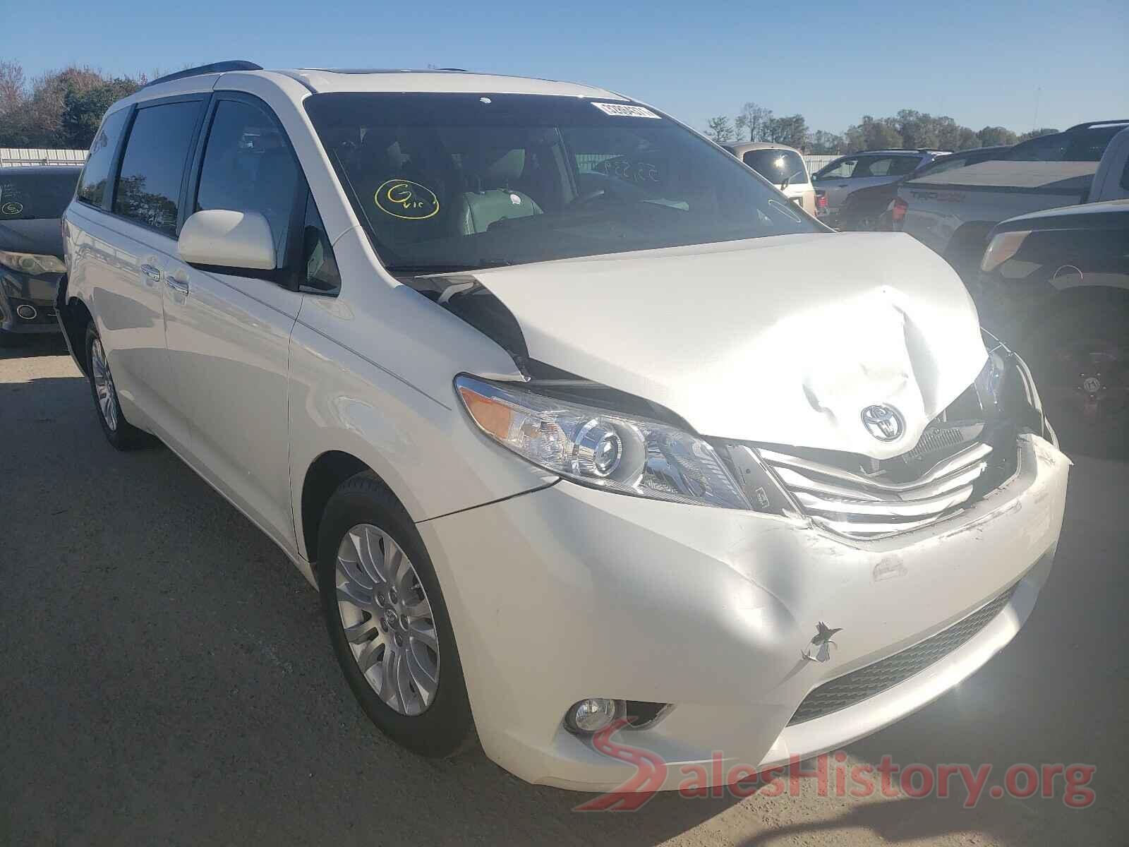 5TDYZ3DC7HS894960 2017 TOYOTA SIENNA