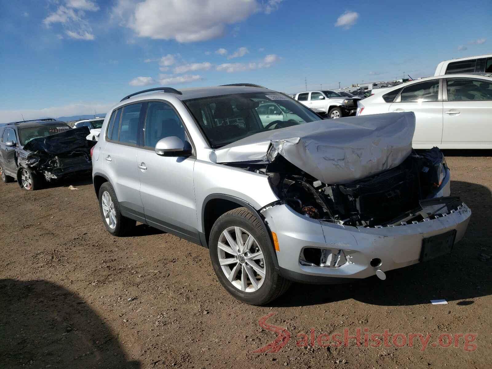 WVGBV7AX9HK050406 2017 VOLKSWAGEN TIGUAN