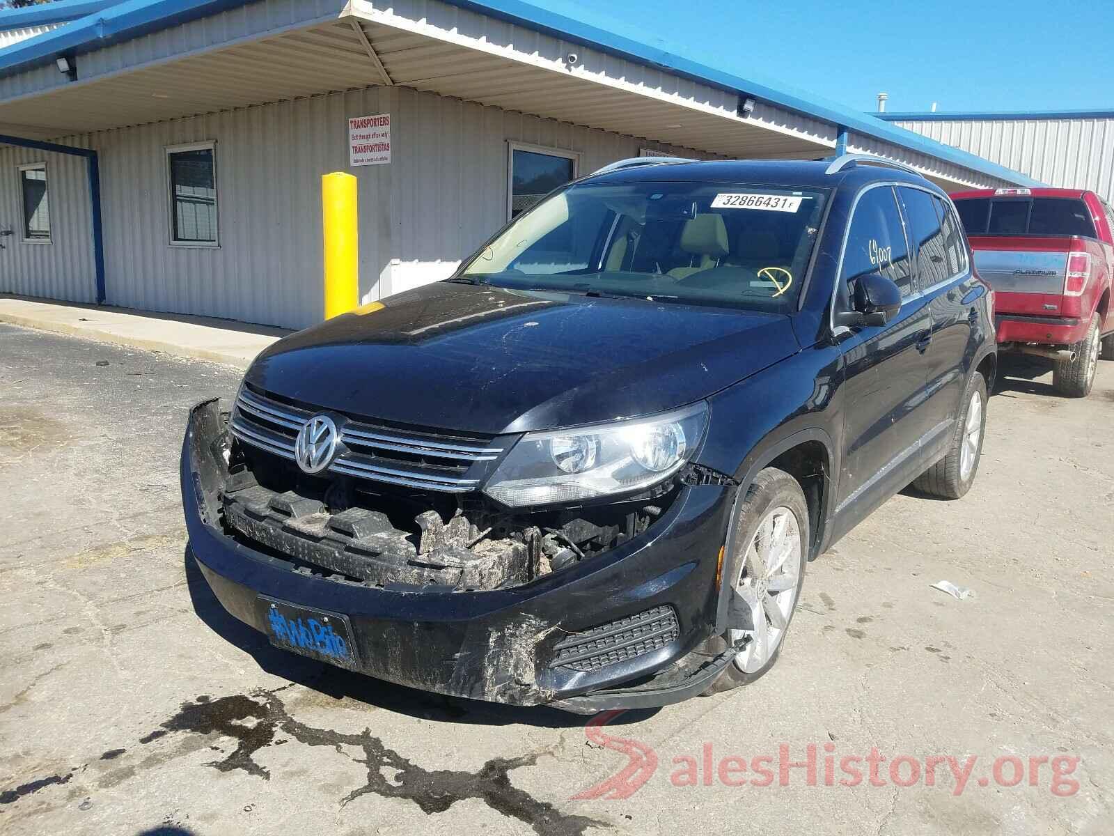 WVGRV7AX2HW505166 2017 VOLKSWAGEN TIGUAN