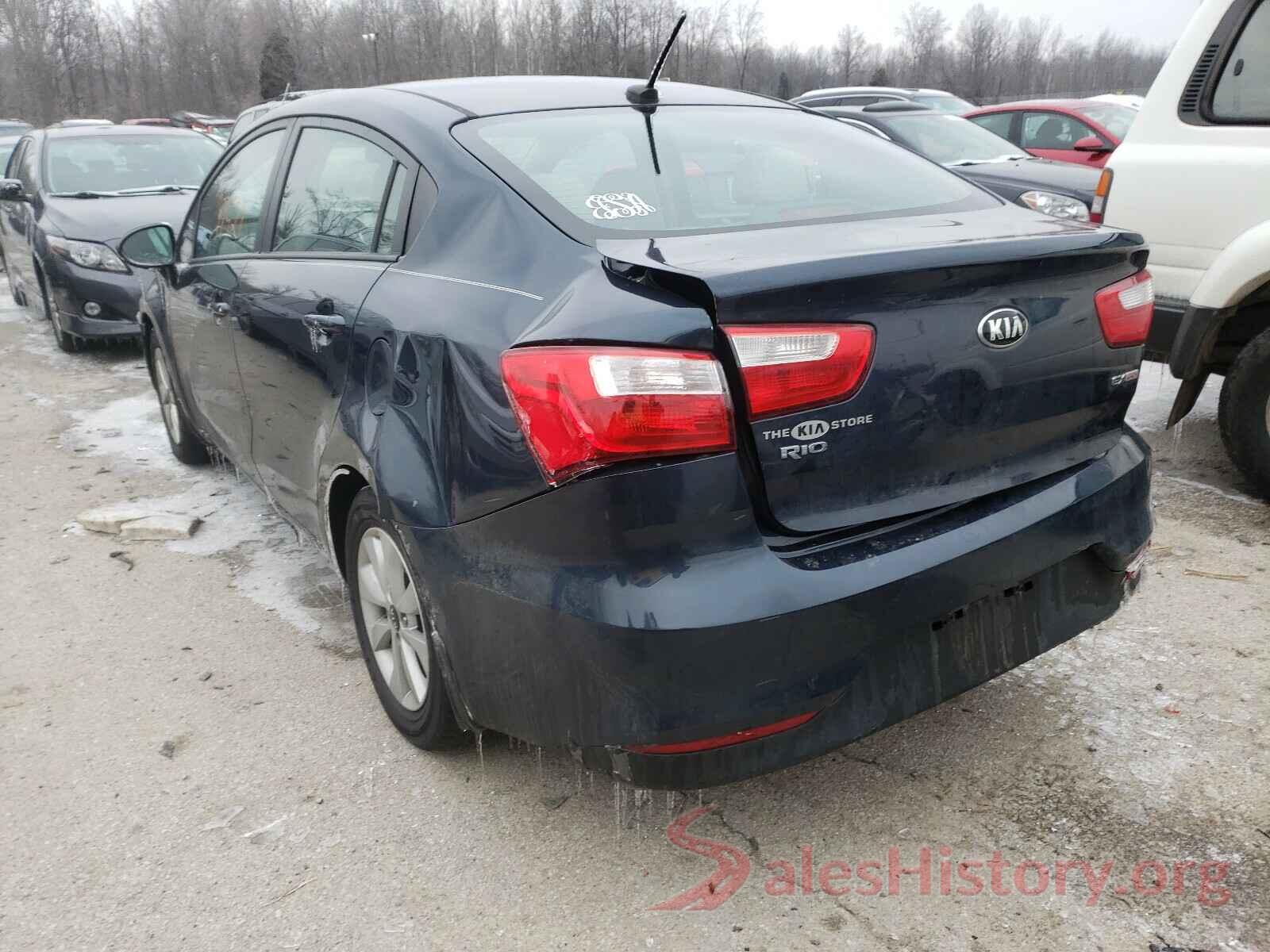 KNADN4A33G6642929 2016 KIA RIO