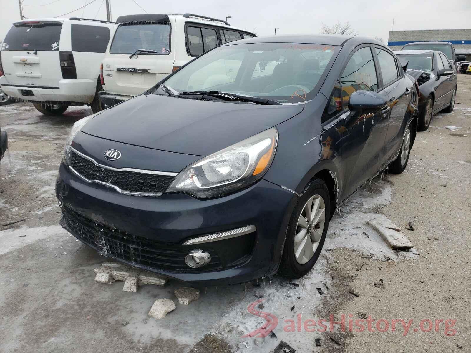 KNADN4A33G6642929 2016 KIA RIO