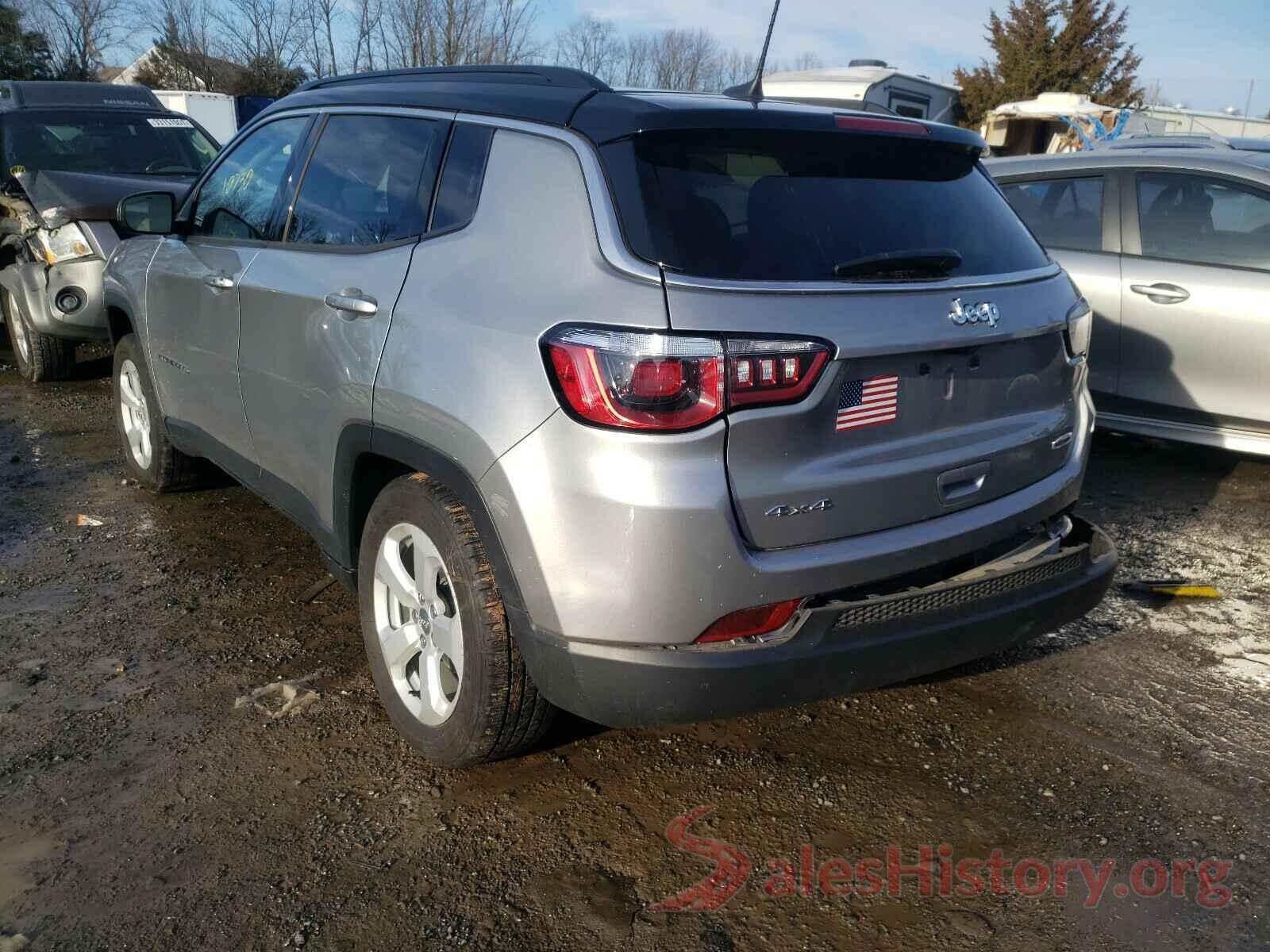 3C4NJDBBXKT792205 2019 JEEP COMPASS