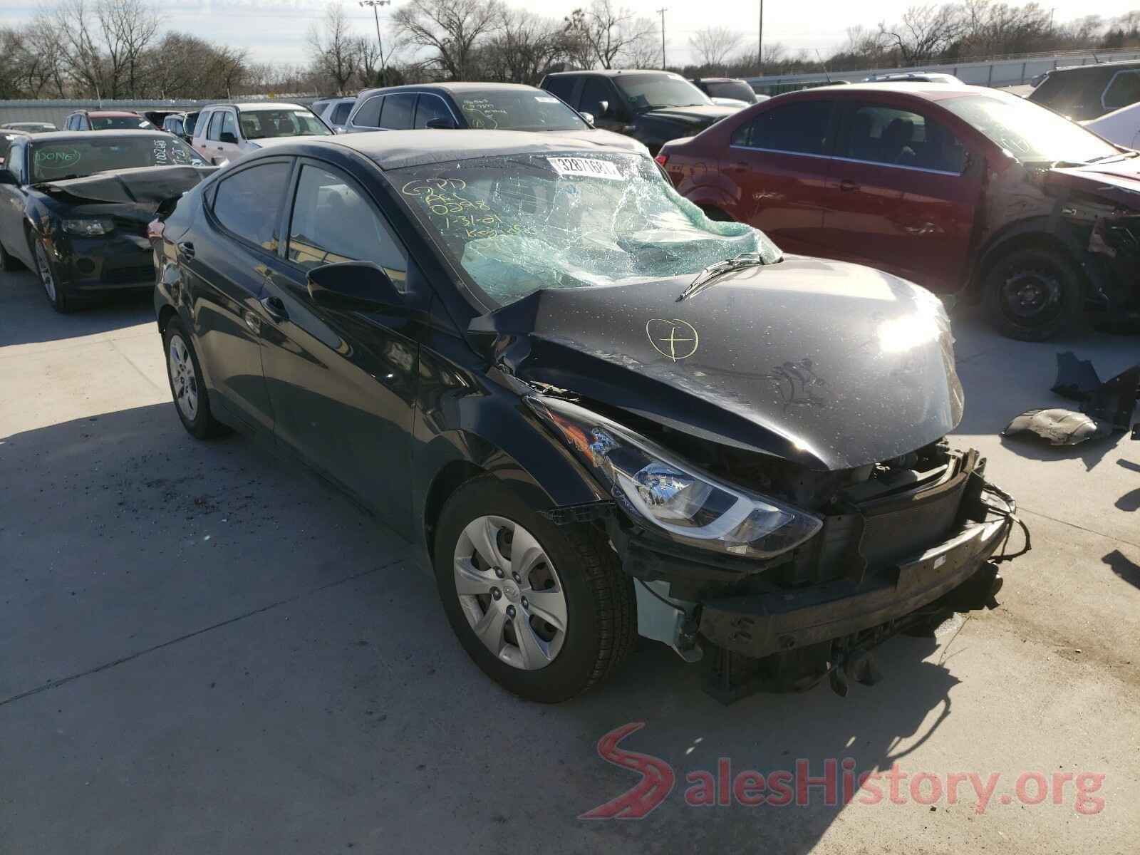 KMHDH4AE9GU647149 2016 HYUNDAI ELANTRA