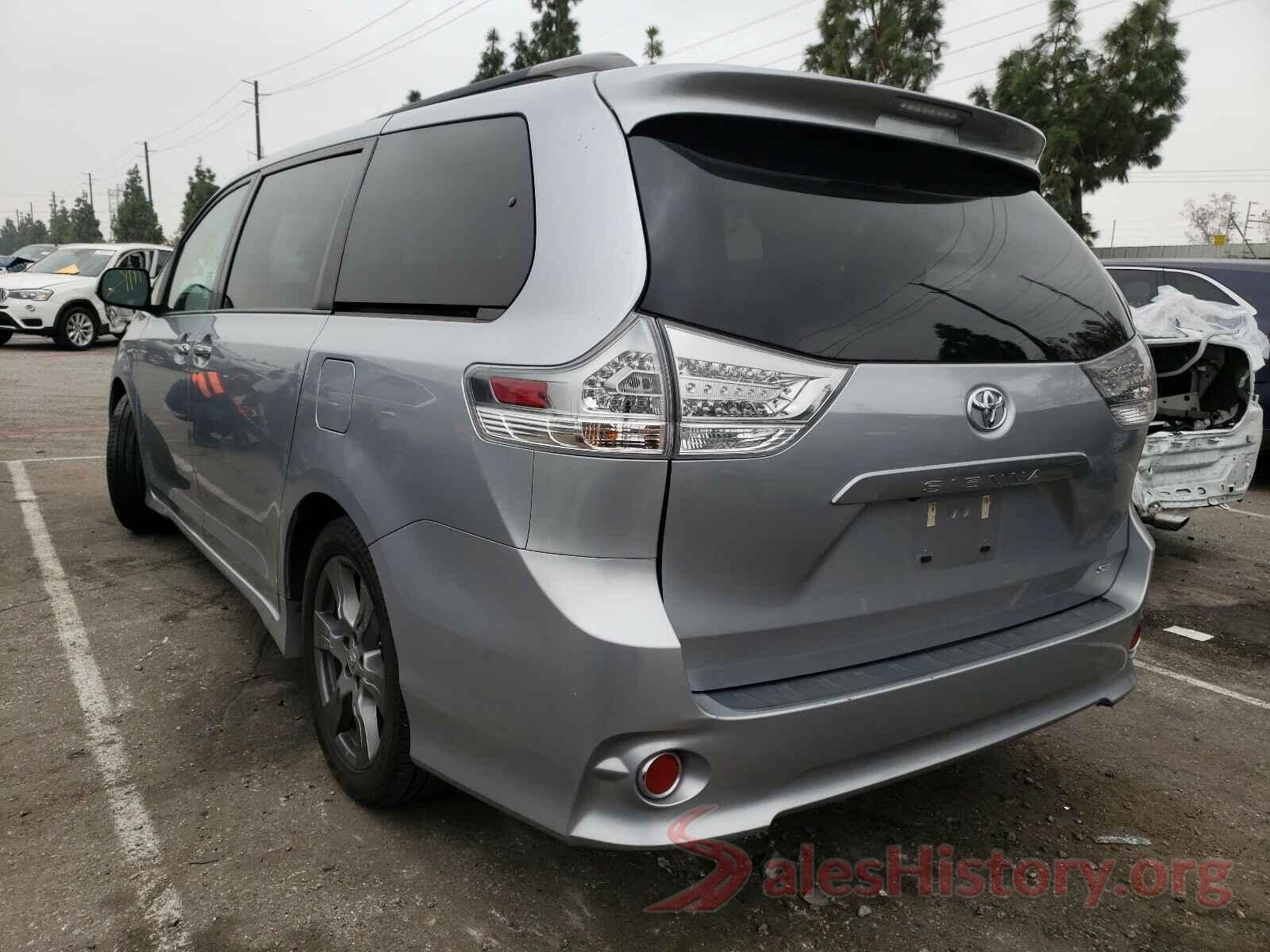 5TDXZ3DC2HS801273 2017 TOYOTA SIENNA