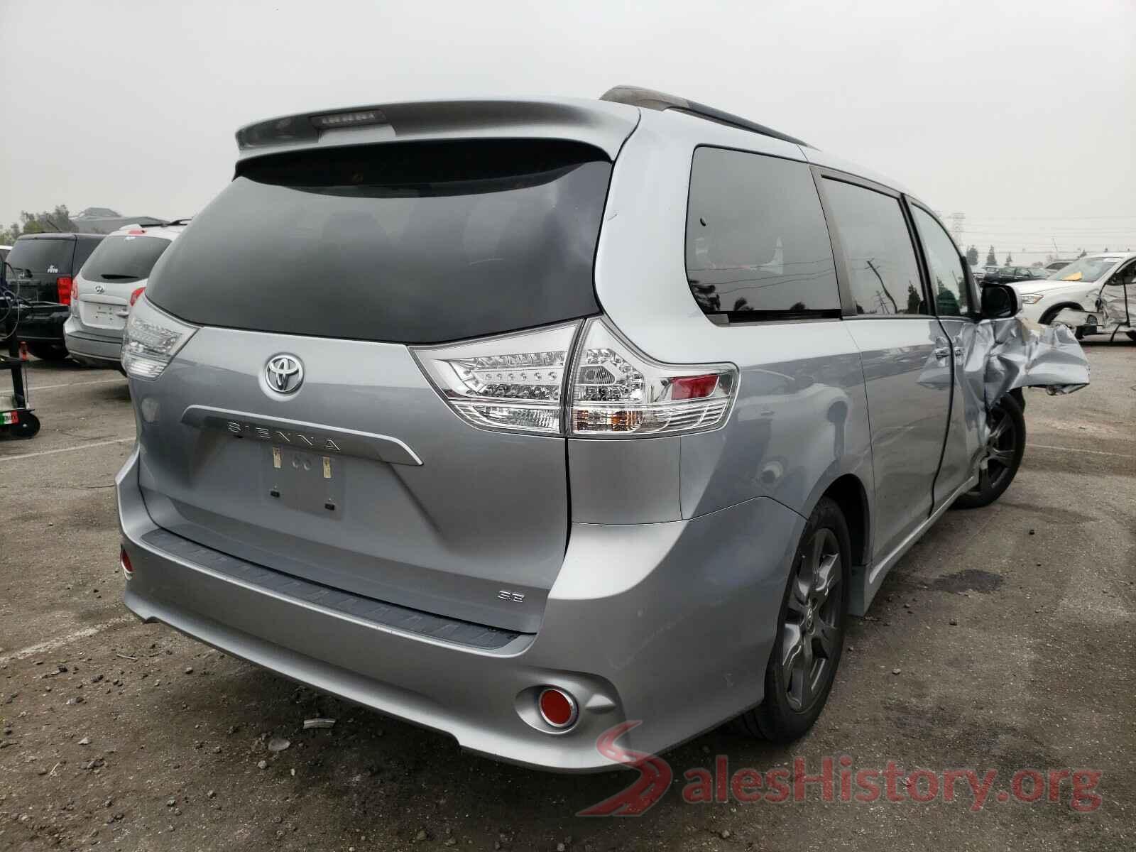 5TDXZ3DC2HS801273 2017 TOYOTA SIENNA