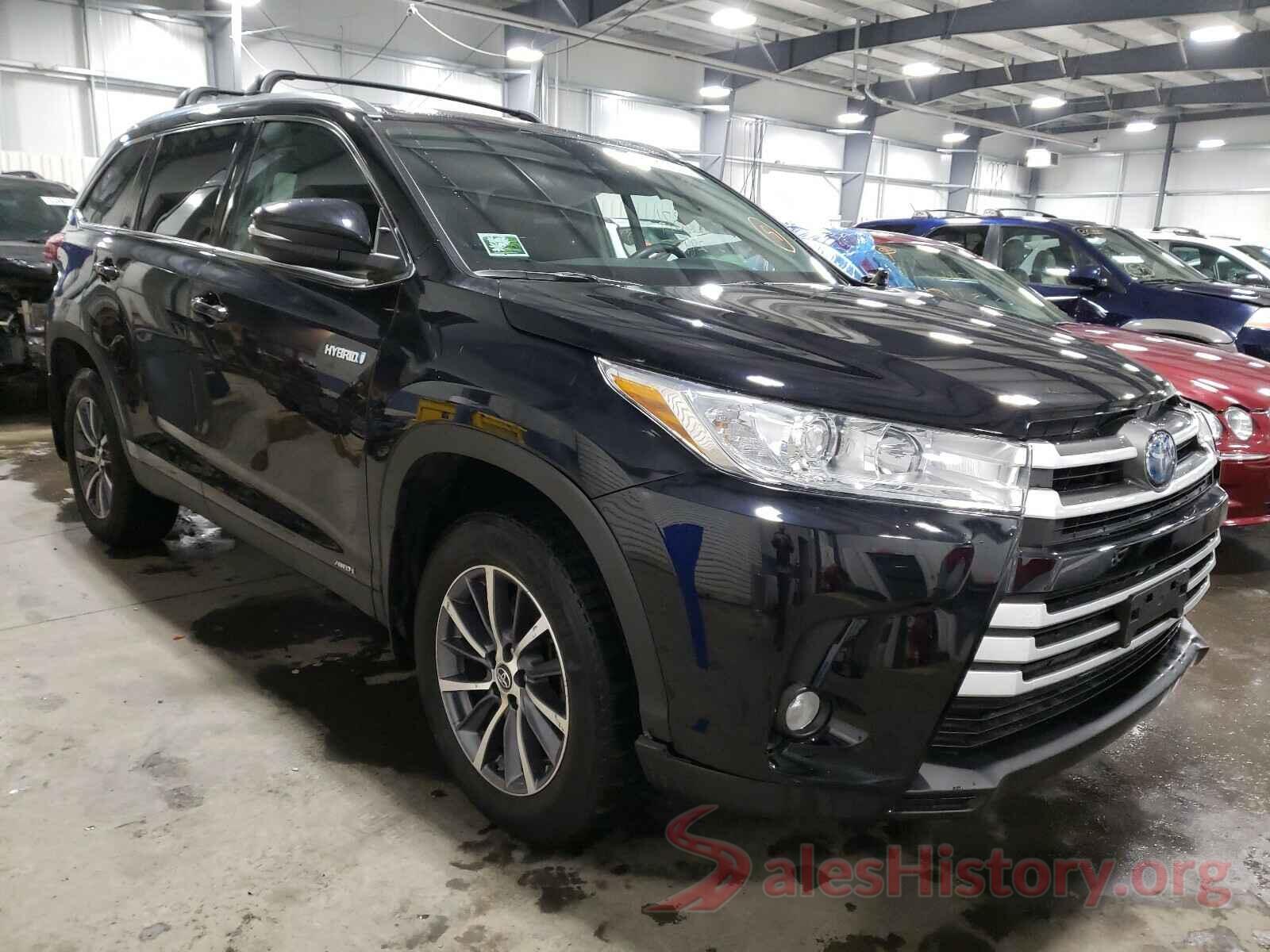 5TDJGRFH9KS060456 2019 TOYOTA HIGHLANDER