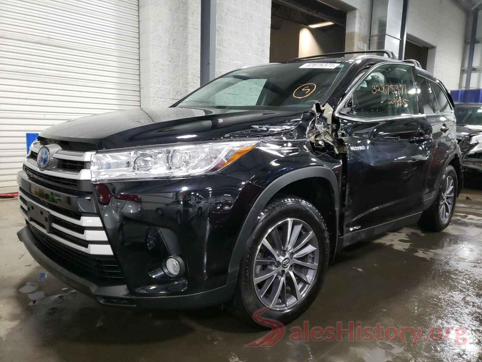 5TDJGRFH9KS060456 2019 TOYOTA HIGHLANDER