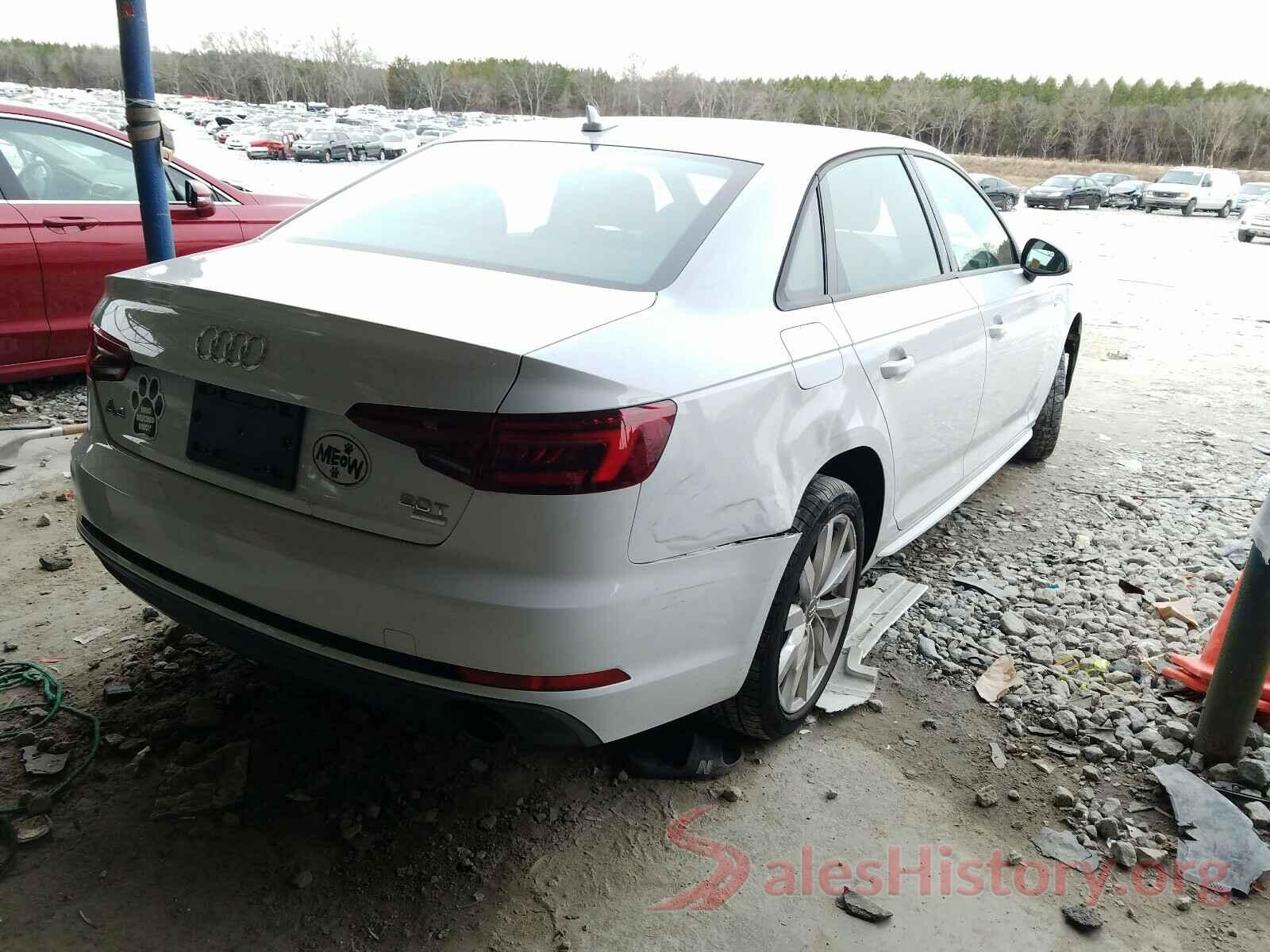 WAUKMAF40JA203038 2018 AUDI A4