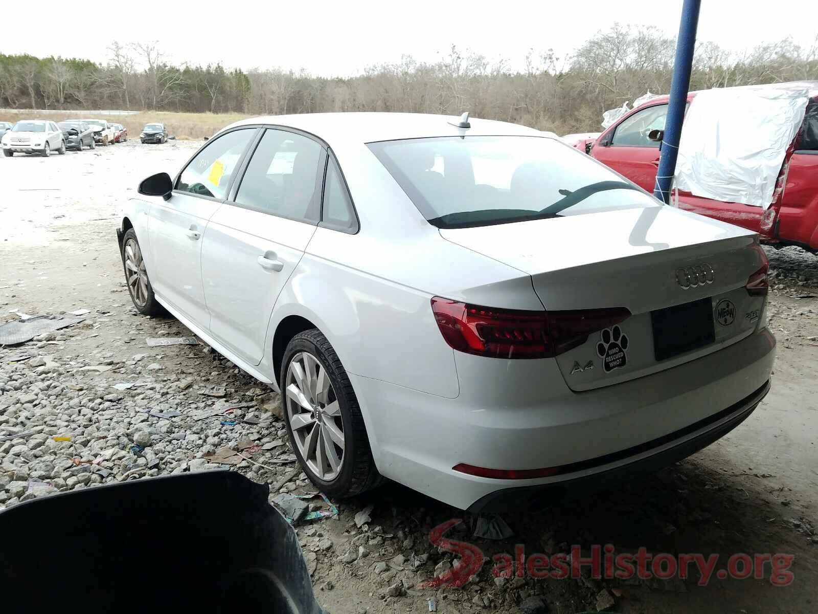 WAUKMAF40JA203038 2018 AUDI A4