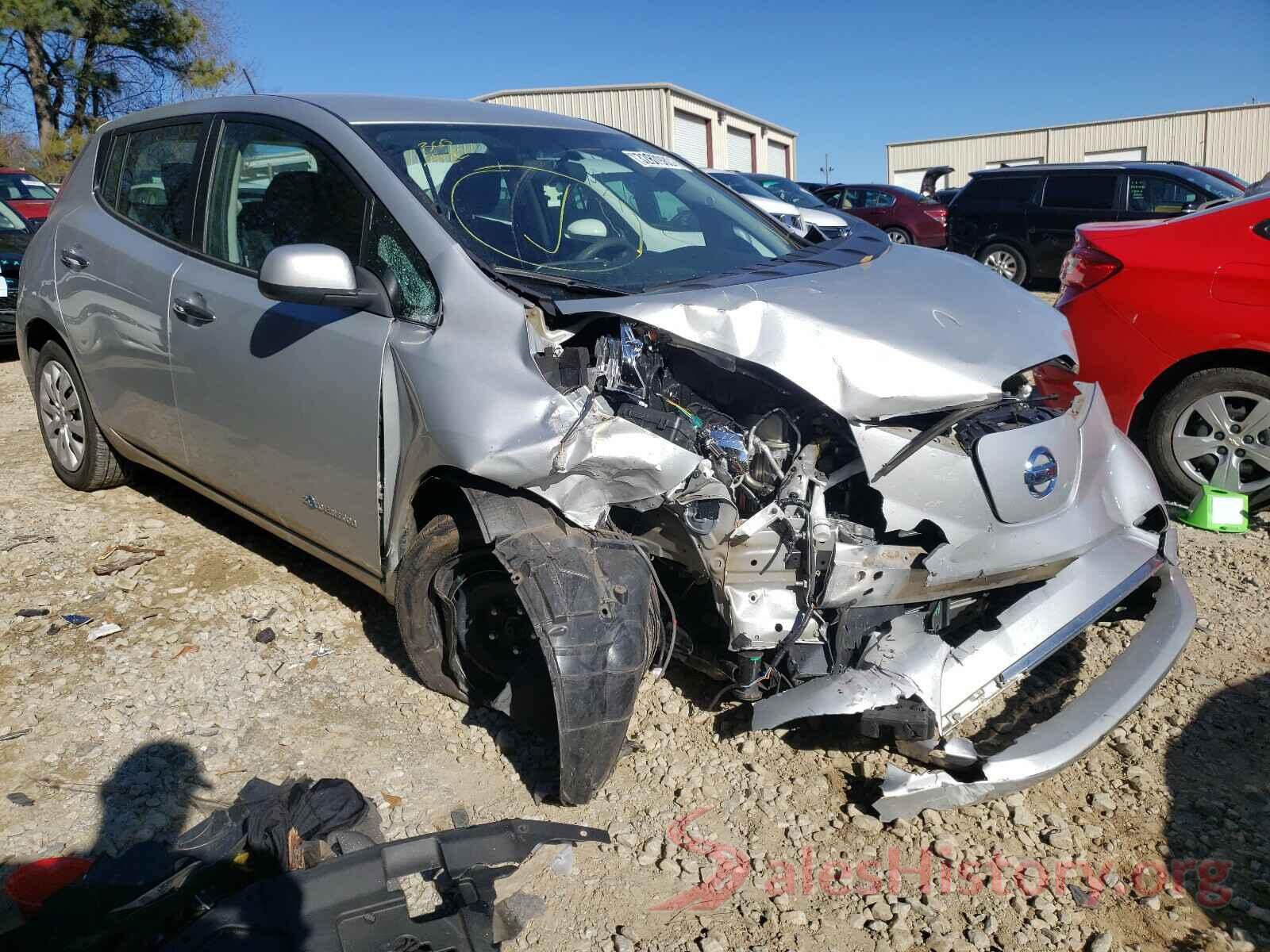 1N4BZ0CP2HC302364 2017 NISSAN LEAF