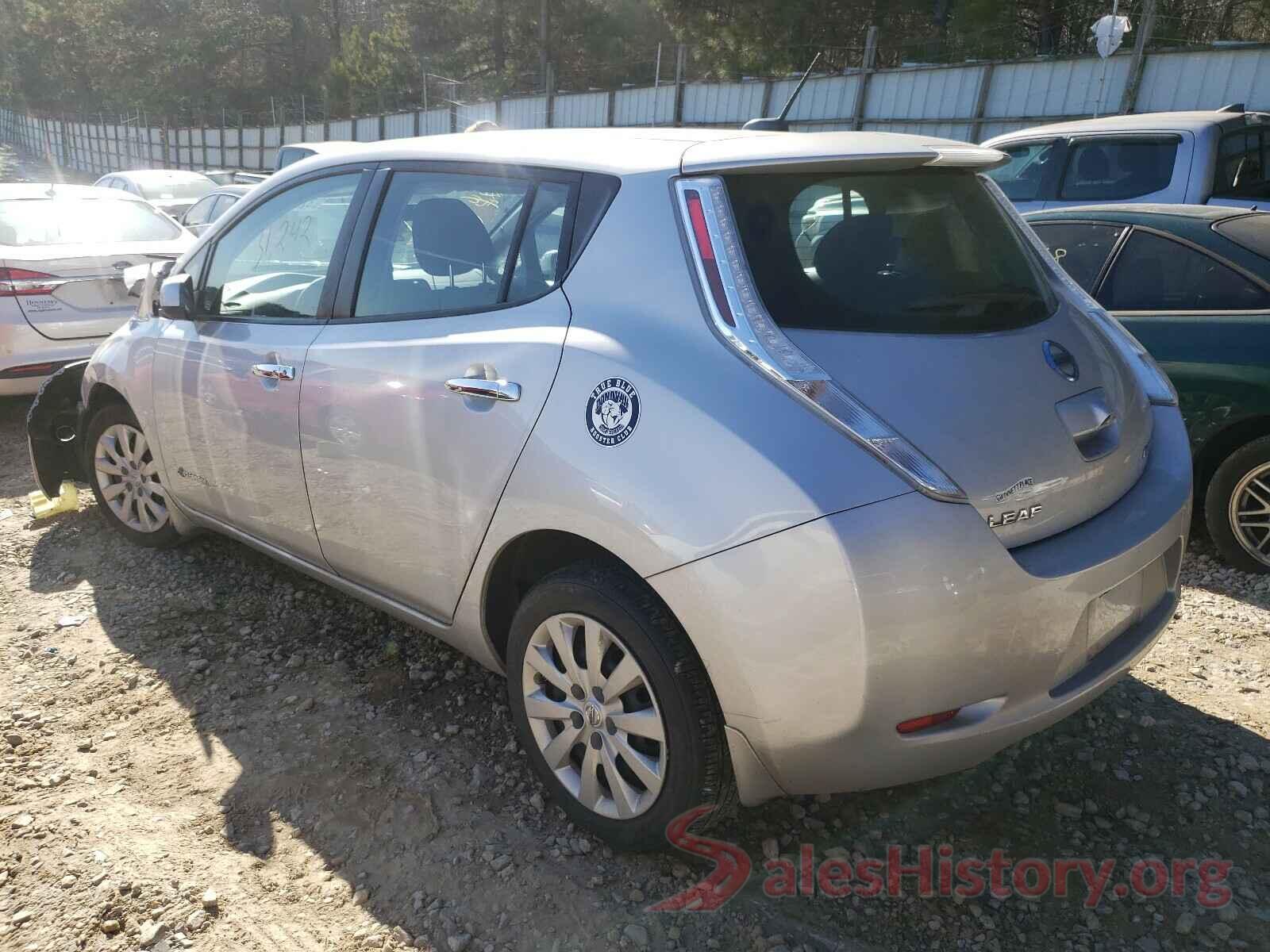 1N4BZ0CP2HC302364 2017 NISSAN LEAF