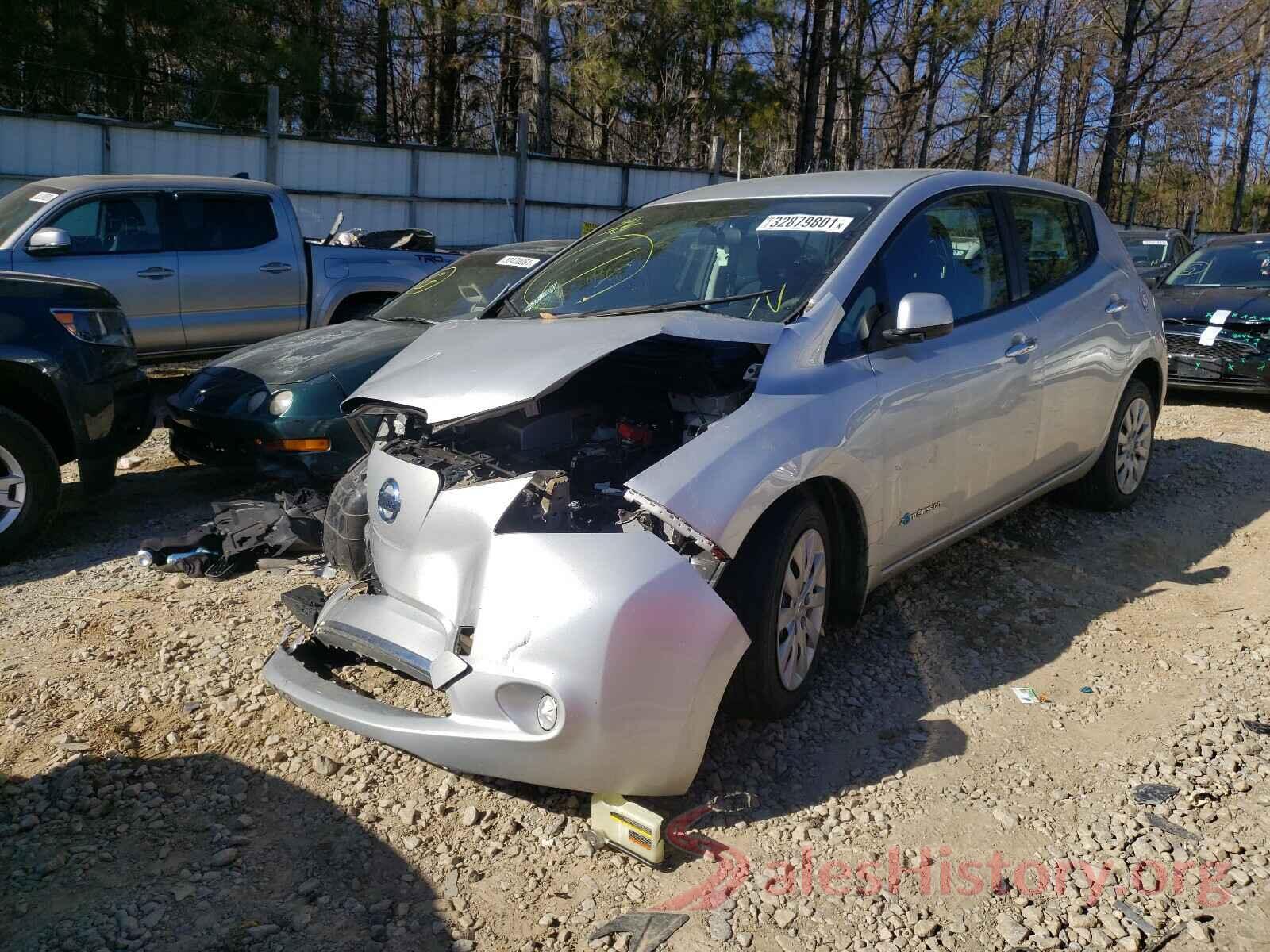 1N4BZ0CP2HC302364 2017 NISSAN LEAF