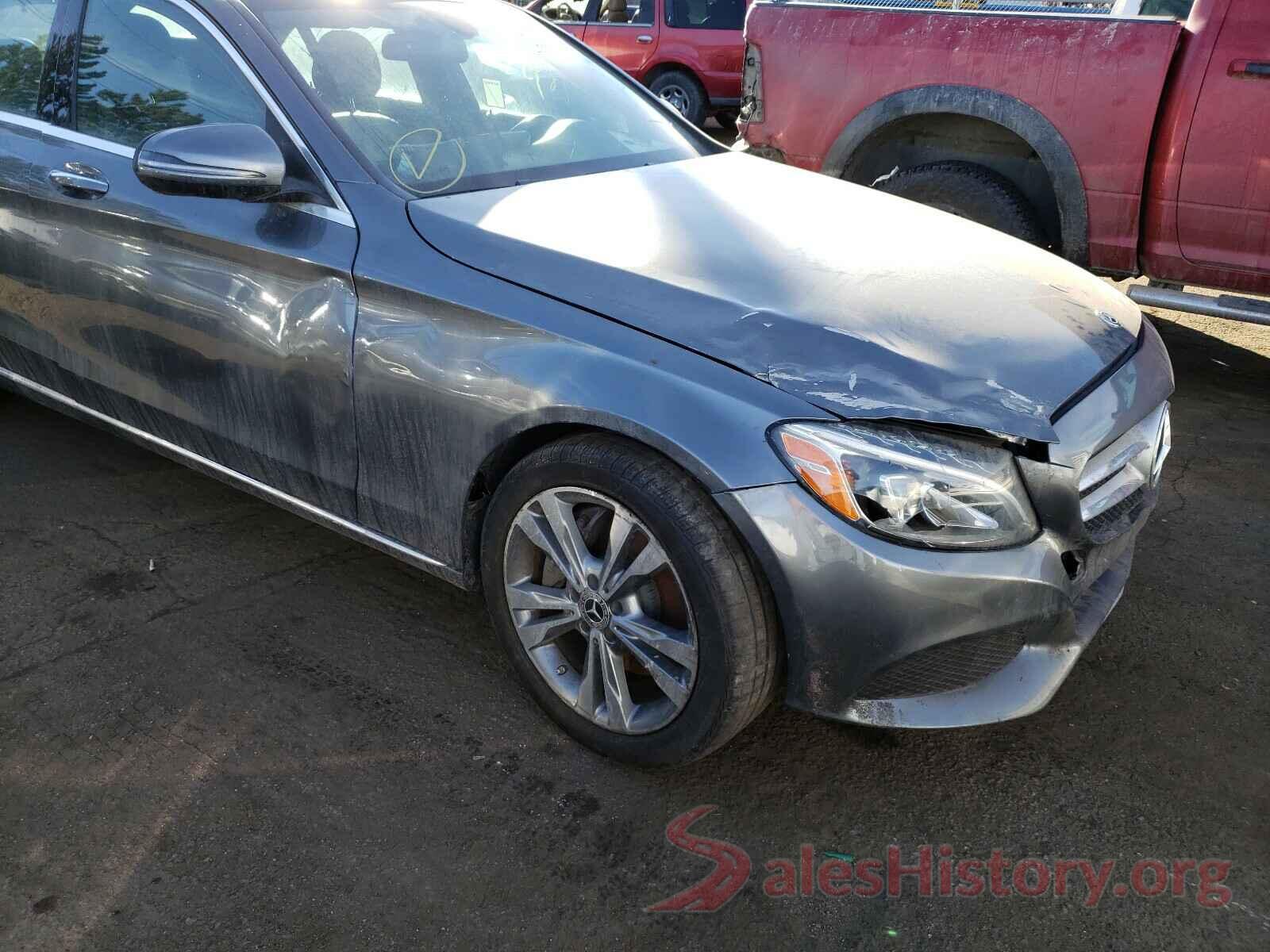 55SWF4HB9JU262994 2018 MERCEDES-BENZ C CLASS