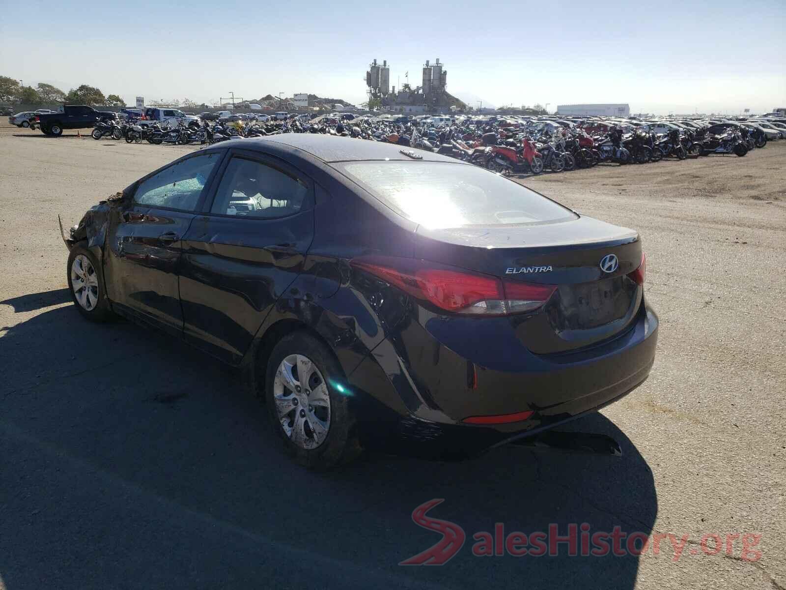 5NPDH4AE5GH724758 2016 HYUNDAI ELANTRA