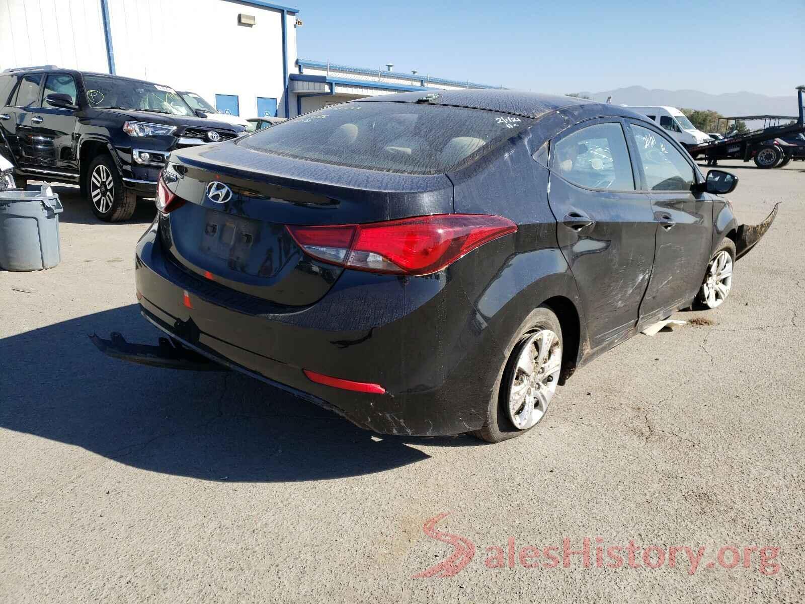 5NPDH4AE5GH724758 2016 HYUNDAI ELANTRA