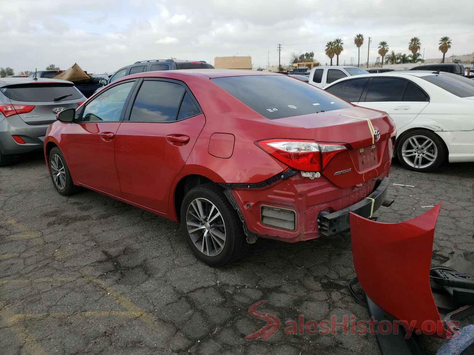 5YFBURHE8GP427928 2016 TOYOTA COROLLA