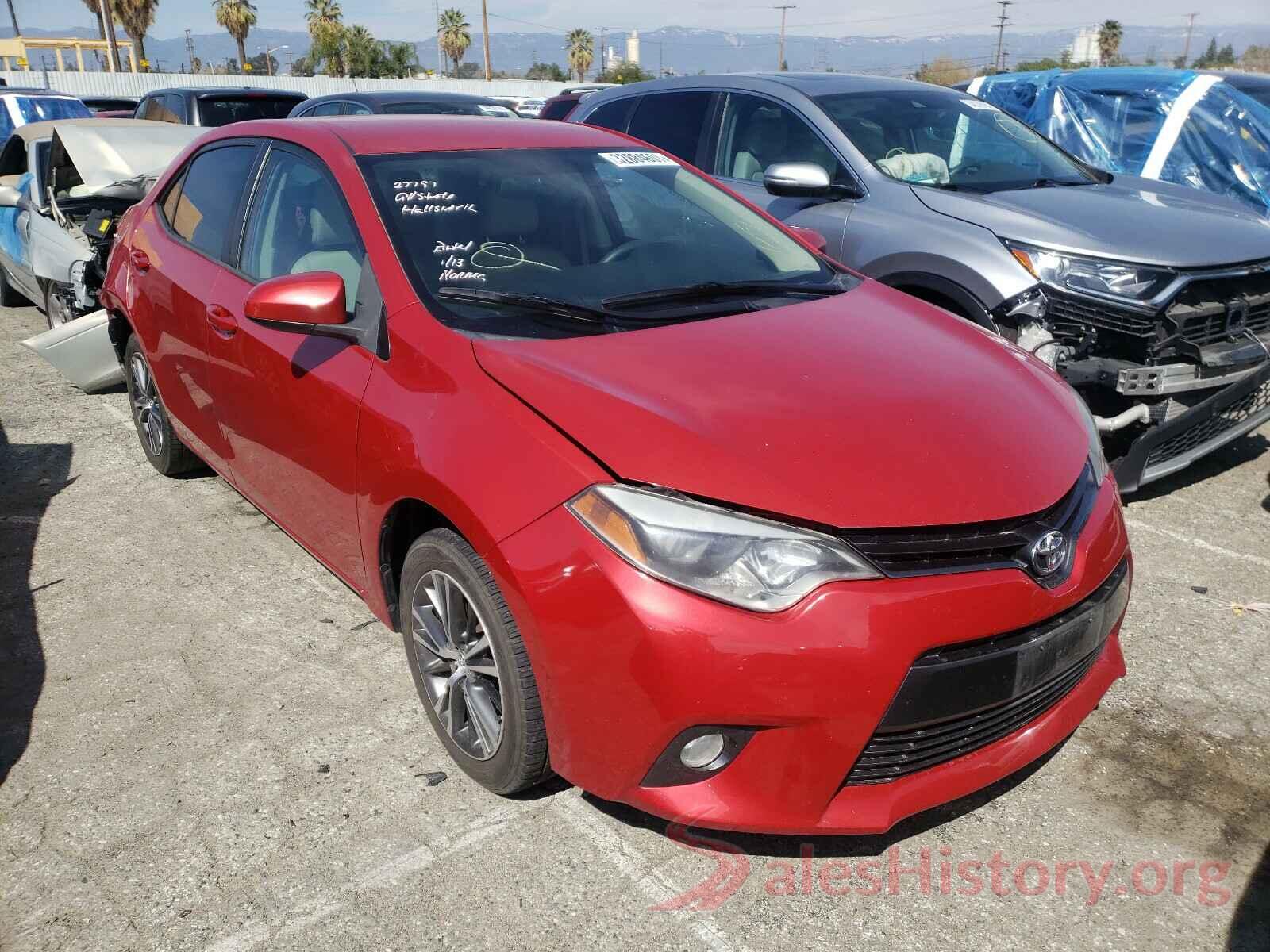 5YFBURHE8GP427928 2016 TOYOTA COROLLA