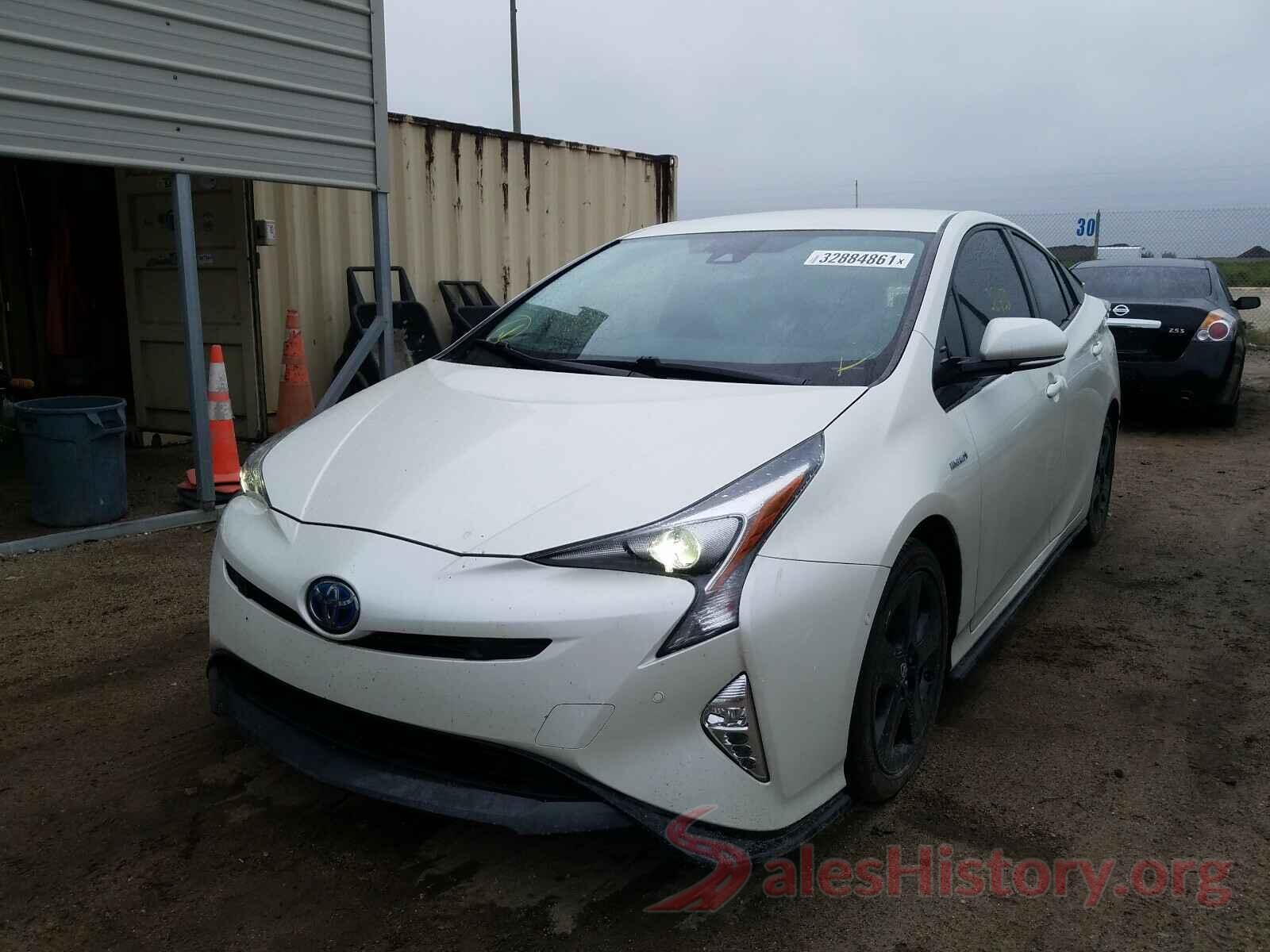 JTDKARFU1H3541735 2017 TOYOTA PRIUS