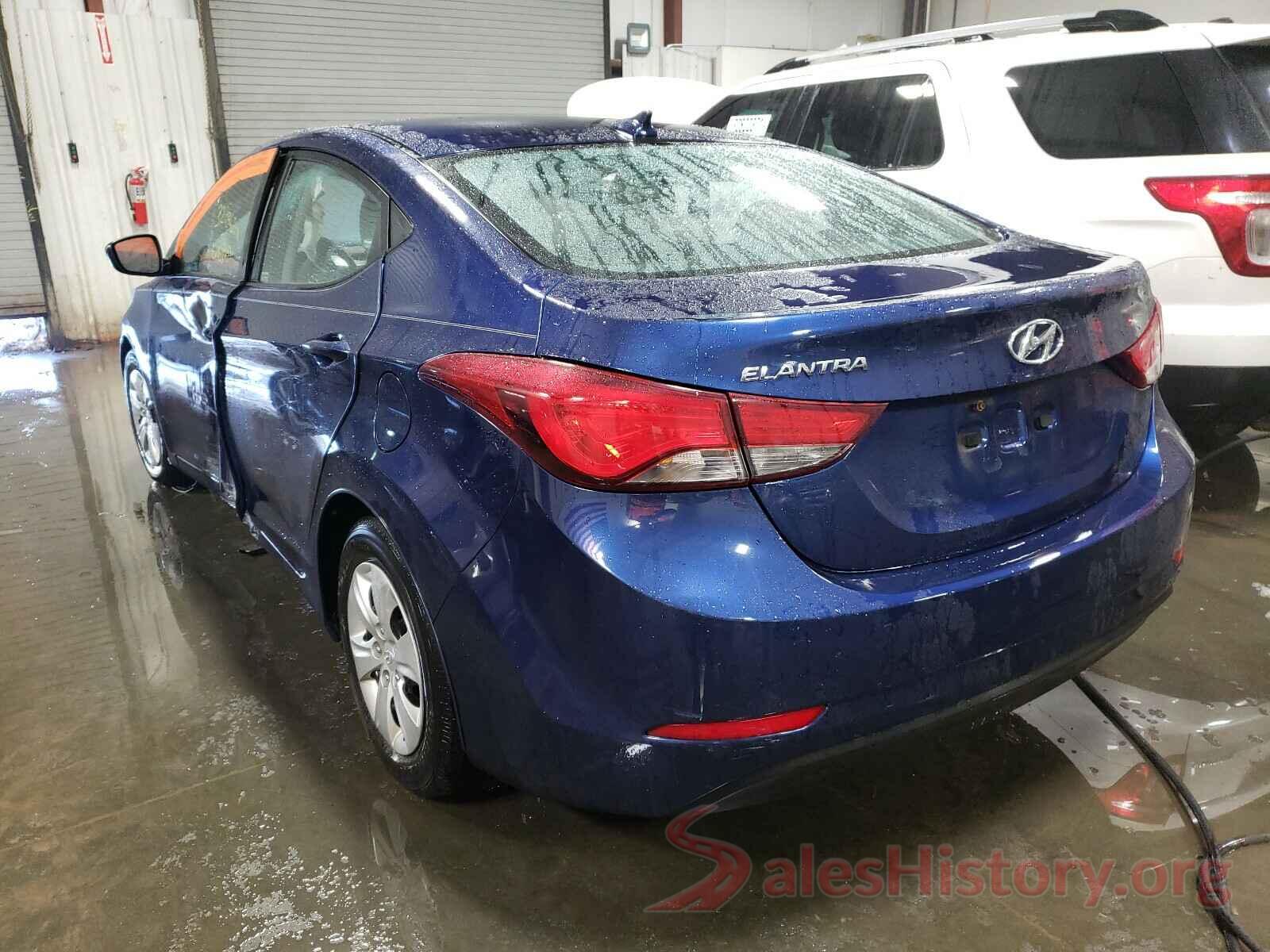 5NPDH4AEXGH727834 2016 HYUNDAI ELANTRA