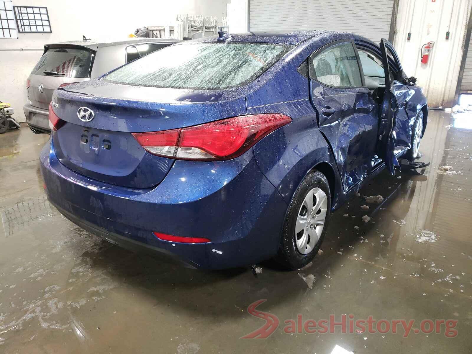 5NPDH4AEXGH727834 2016 HYUNDAI ELANTRA