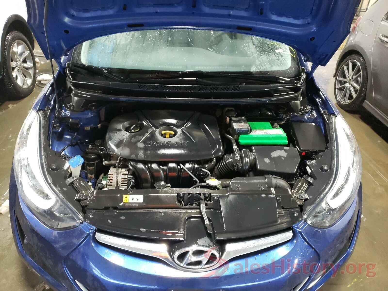 5NPDH4AEXGH727834 2016 HYUNDAI ELANTRA