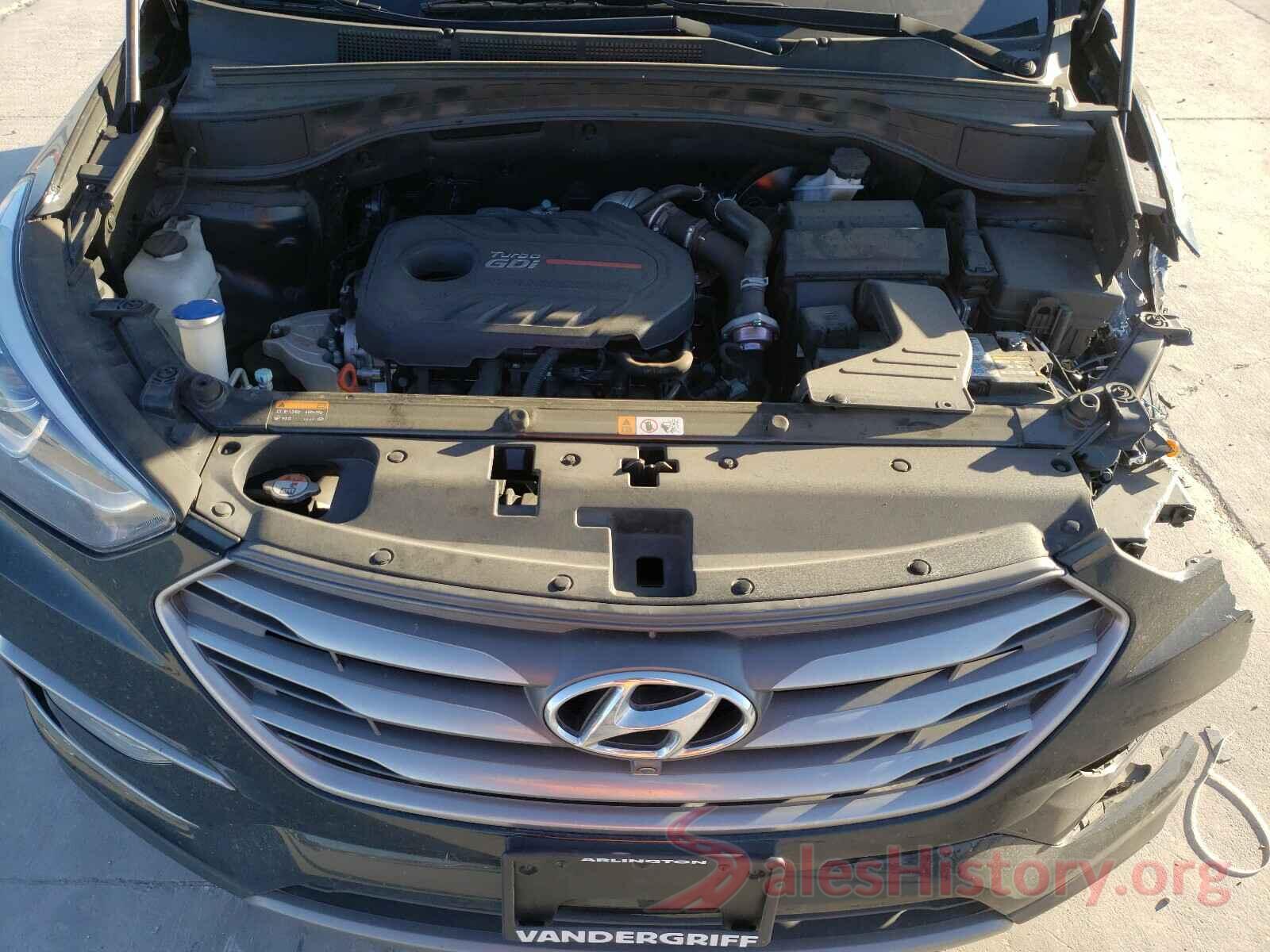 5NMZW4LA5HH045254 2017 HYUNDAI SANTA FE