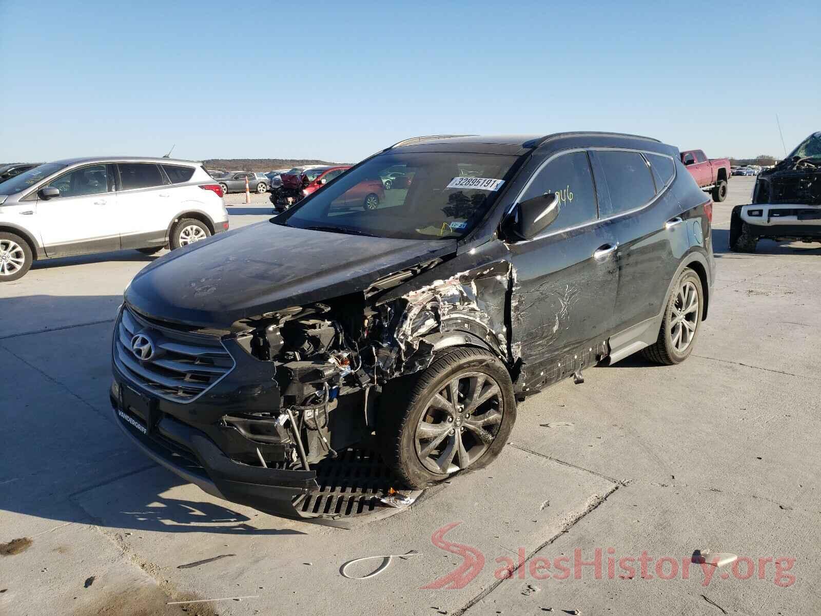 5NMZW4LA5HH045254 2017 HYUNDAI SANTA FE