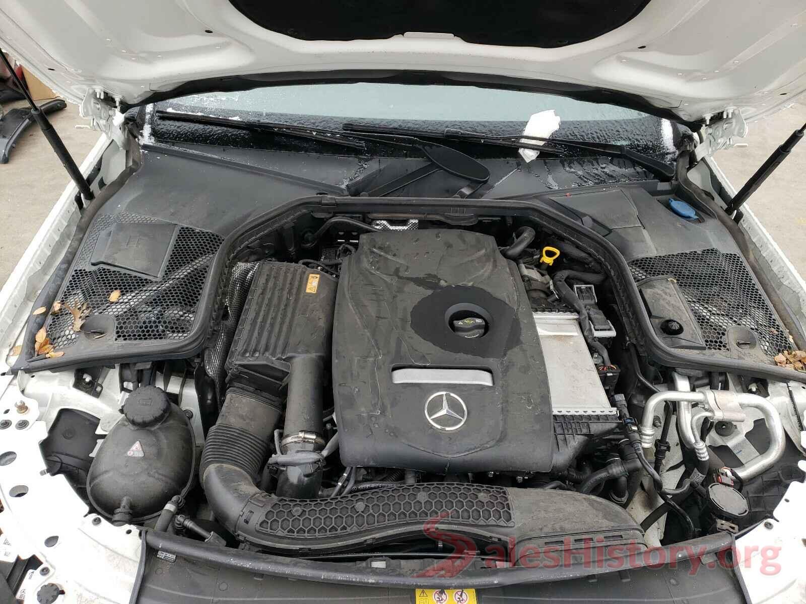 WDDWK4KB6HF572926 2017 MERCEDES-BENZ C CLASS