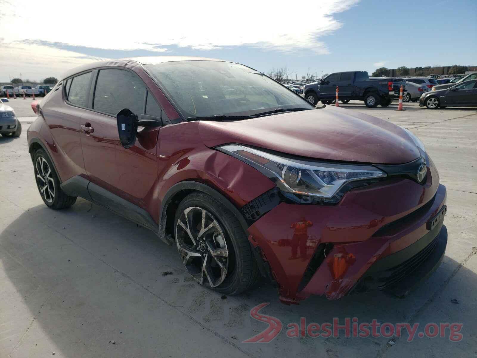 JTNKHMBXXK1058967 2019 TOYOTA C-HR