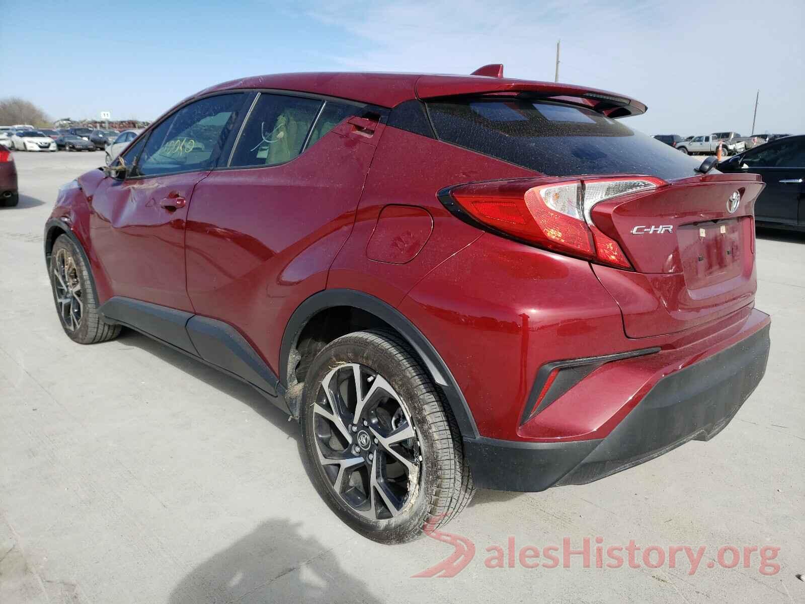 JTNKHMBXXK1058967 2019 TOYOTA C-HR