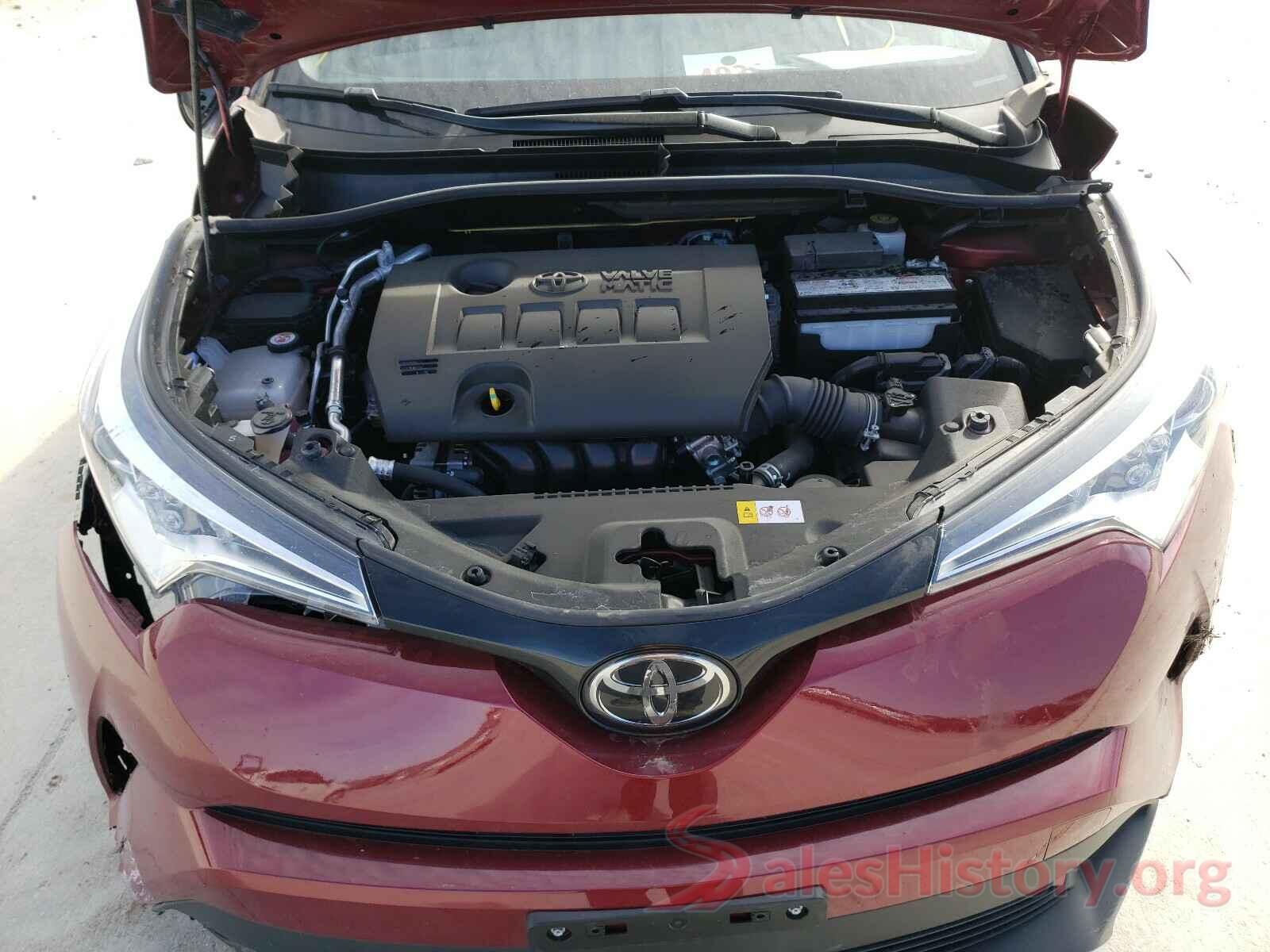 JTNKHMBXXK1058967 2019 TOYOTA C-HR