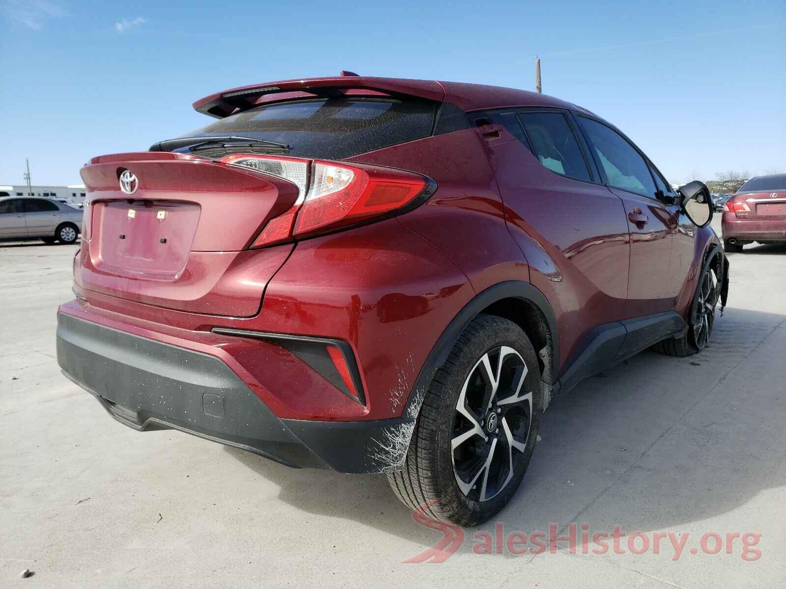 JTNKHMBXXK1058967 2019 TOYOTA C-HR