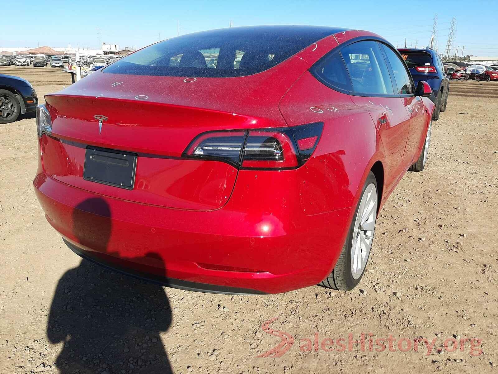 5YJ3E1EA7MF874603 2021 TESLA MODEL 3