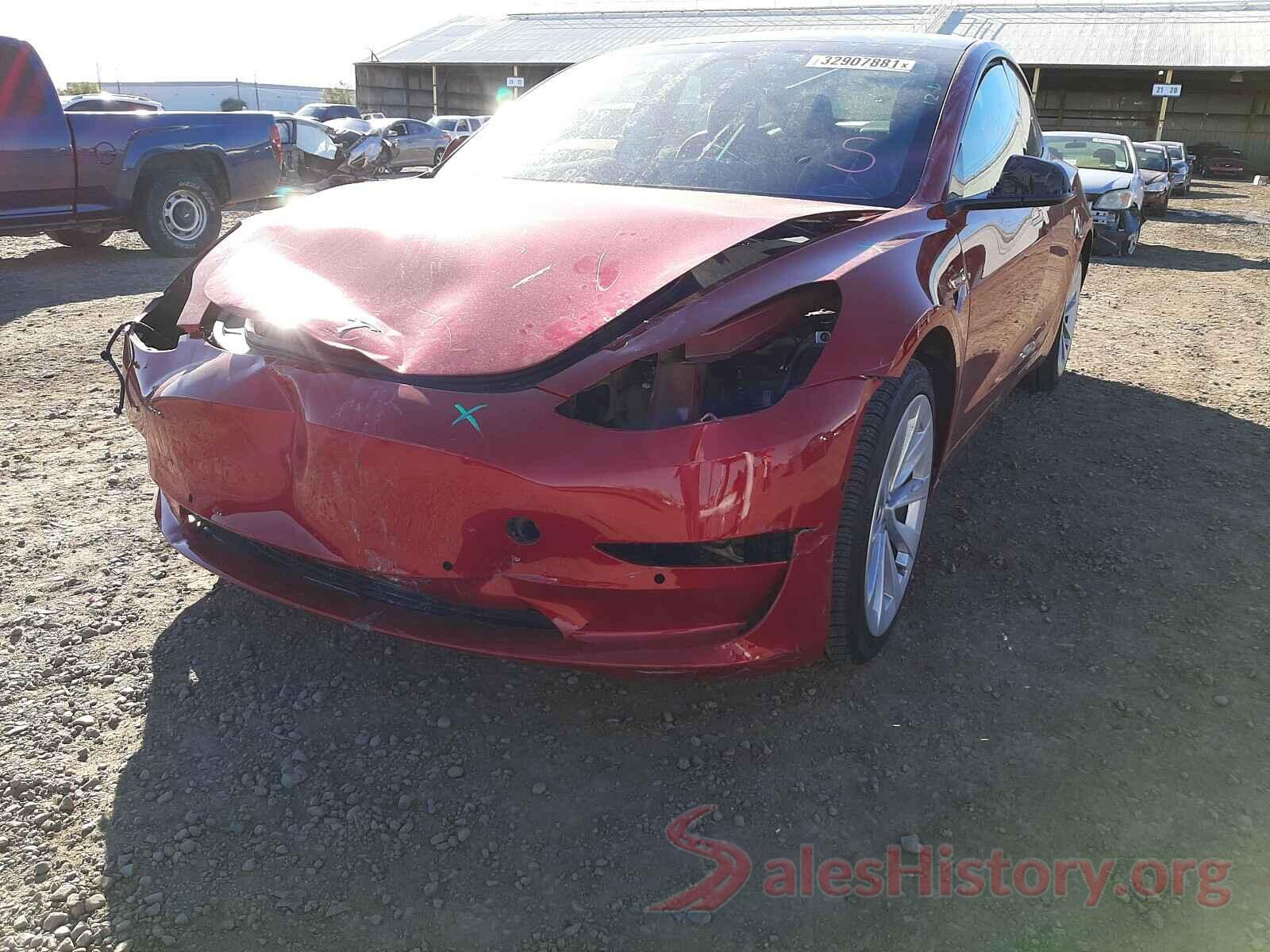 5YJ3E1EA7MF874603 2021 TESLA MODEL 3