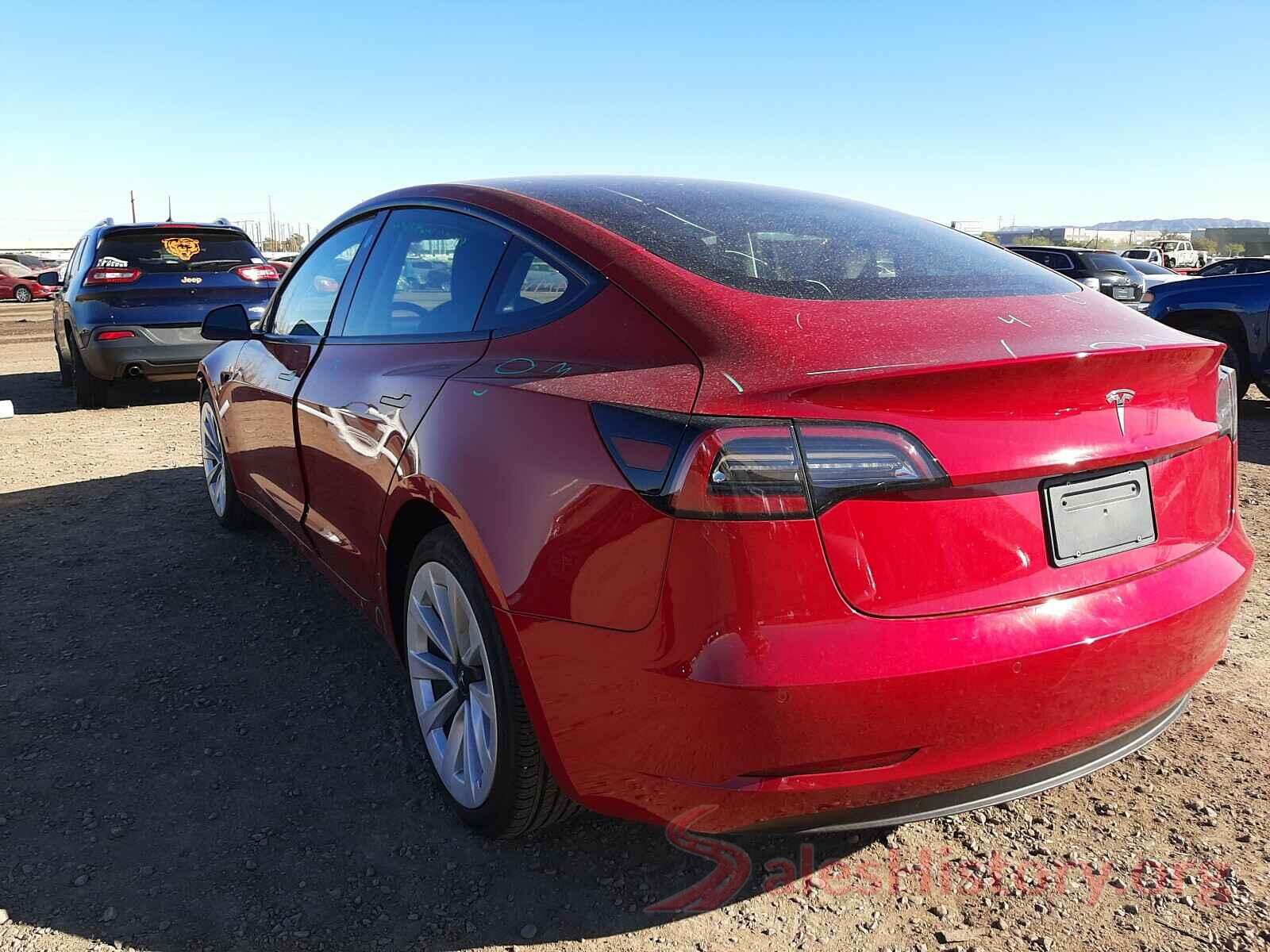 5YJ3E1EA7MF874603 2021 TESLA MODEL 3