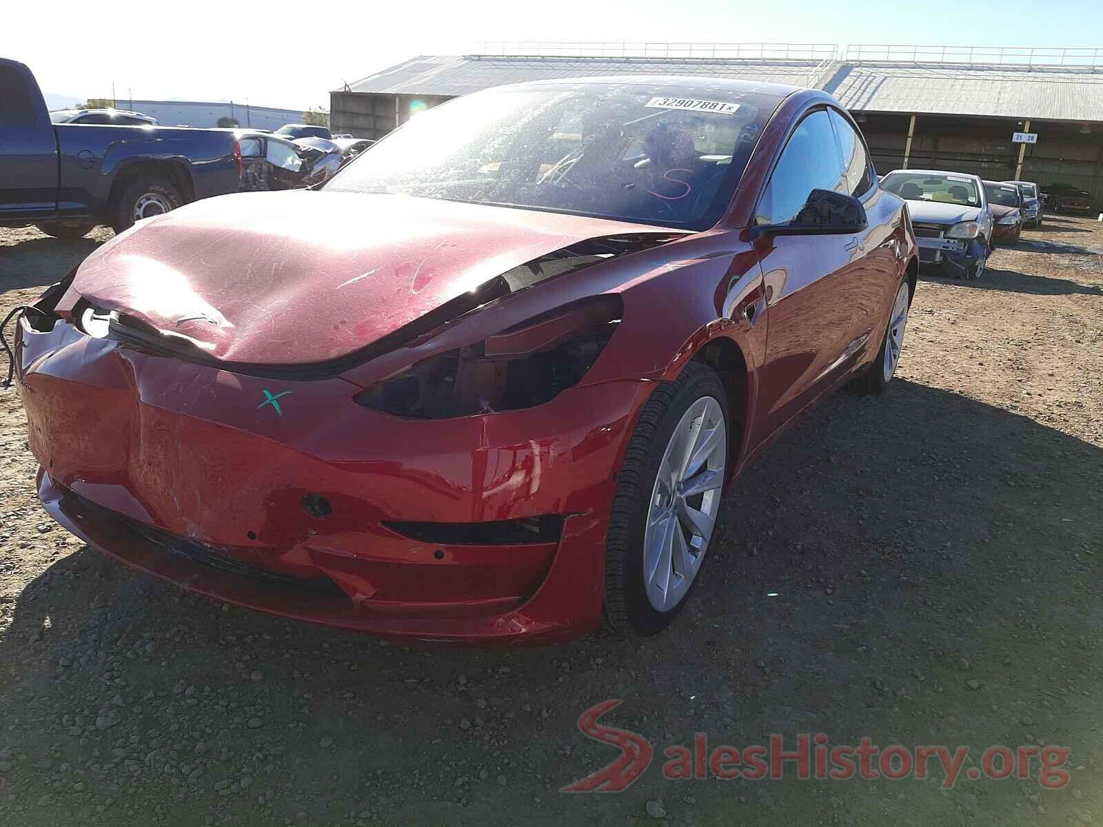 5YJ3E1EA7MF874603 2021 TESLA MODEL 3