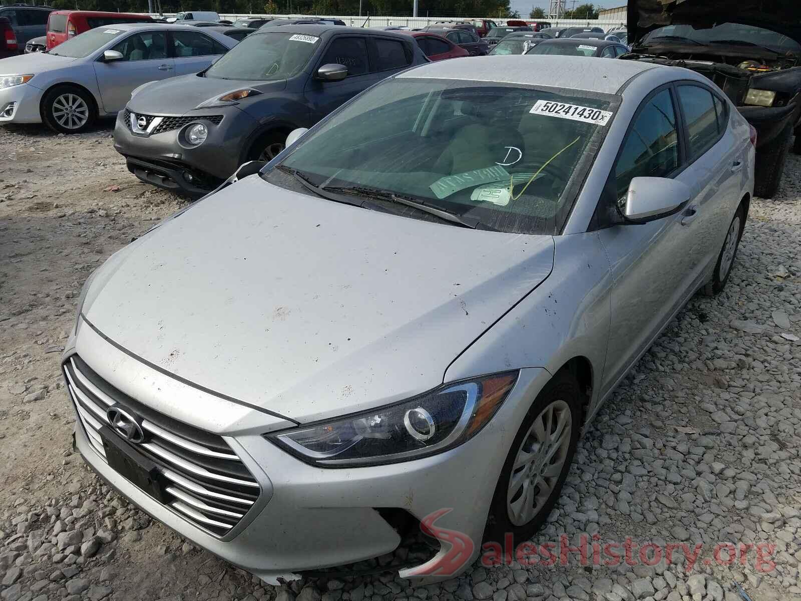 5NPD74LF7HH198708 2017 HYUNDAI ELANTRA