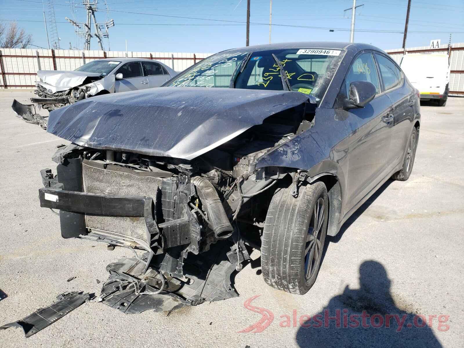 5NPD84LF7JH239454 2018 HYUNDAI ELANTRA