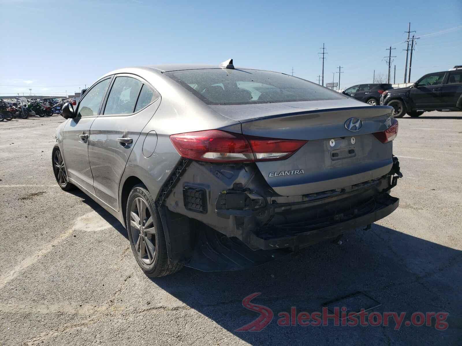 5NPD84LF7JH239454 2018 HYUNDAI ELANTRA