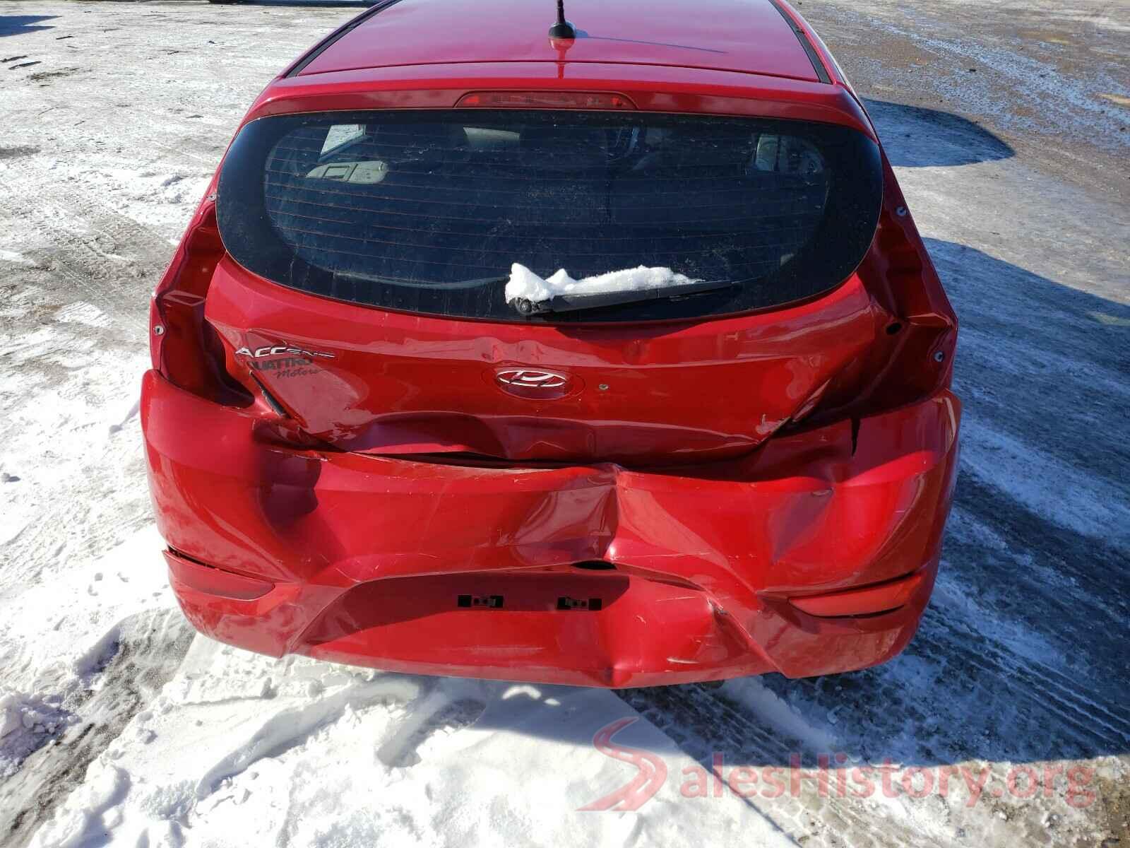 KMHCT5AE2GU238488 2016 HYUNDAI ACCENT