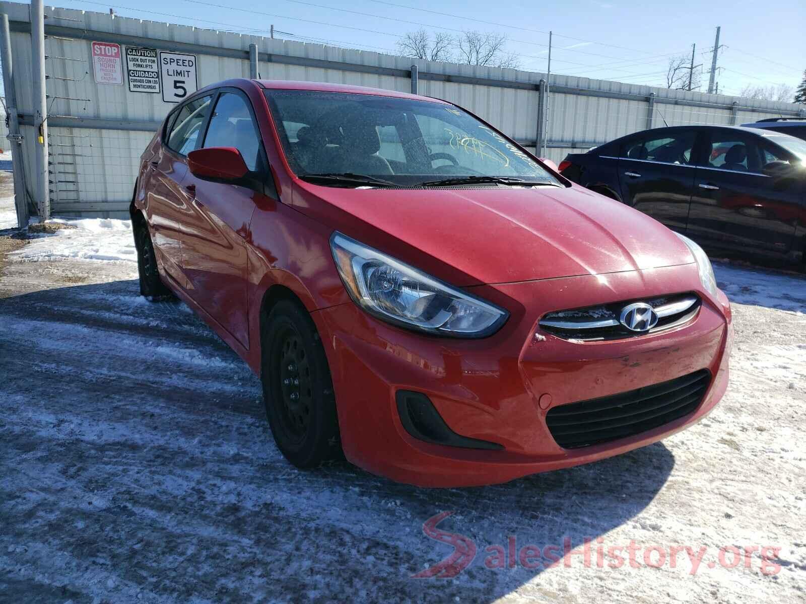 KMHCT5AE2GU238488 2016 HYUNDAI ACCENT