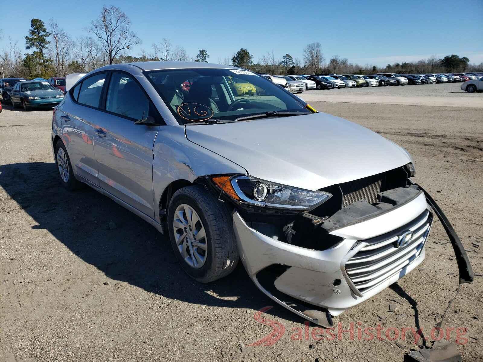 KMHD74LF5HU110448 2017 HYUNDAI ELANTRA