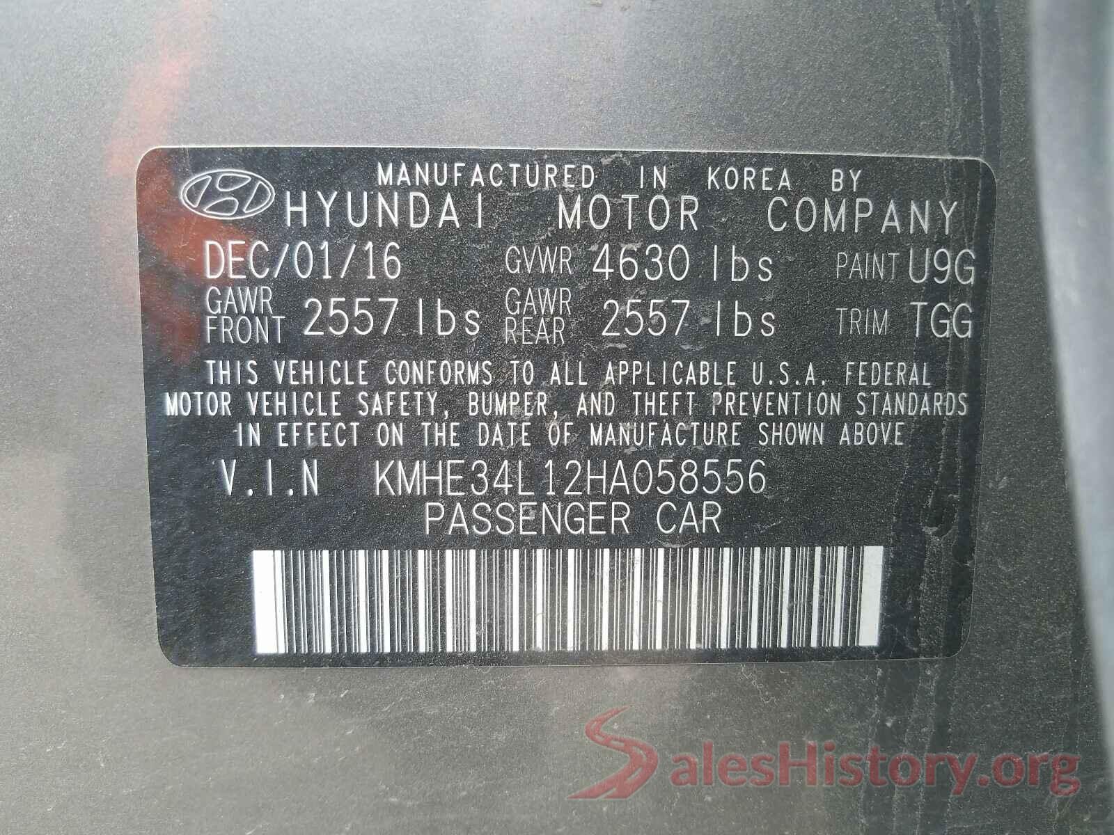 KMHE34L12HA058556 2017 HYUNDAI SONATA