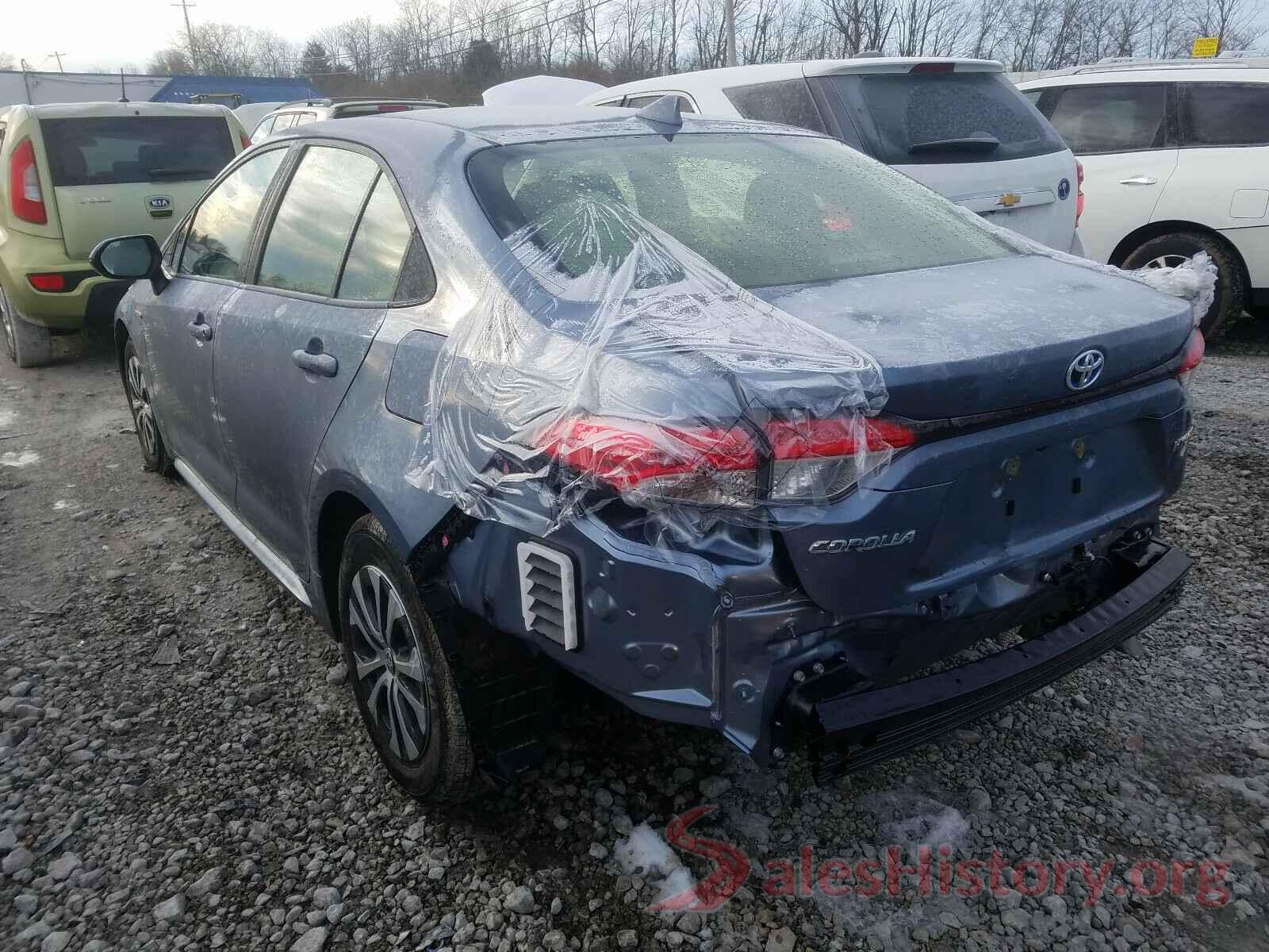 JTDEAMDE8MJ016172 2021 TOYOTA COROLLA