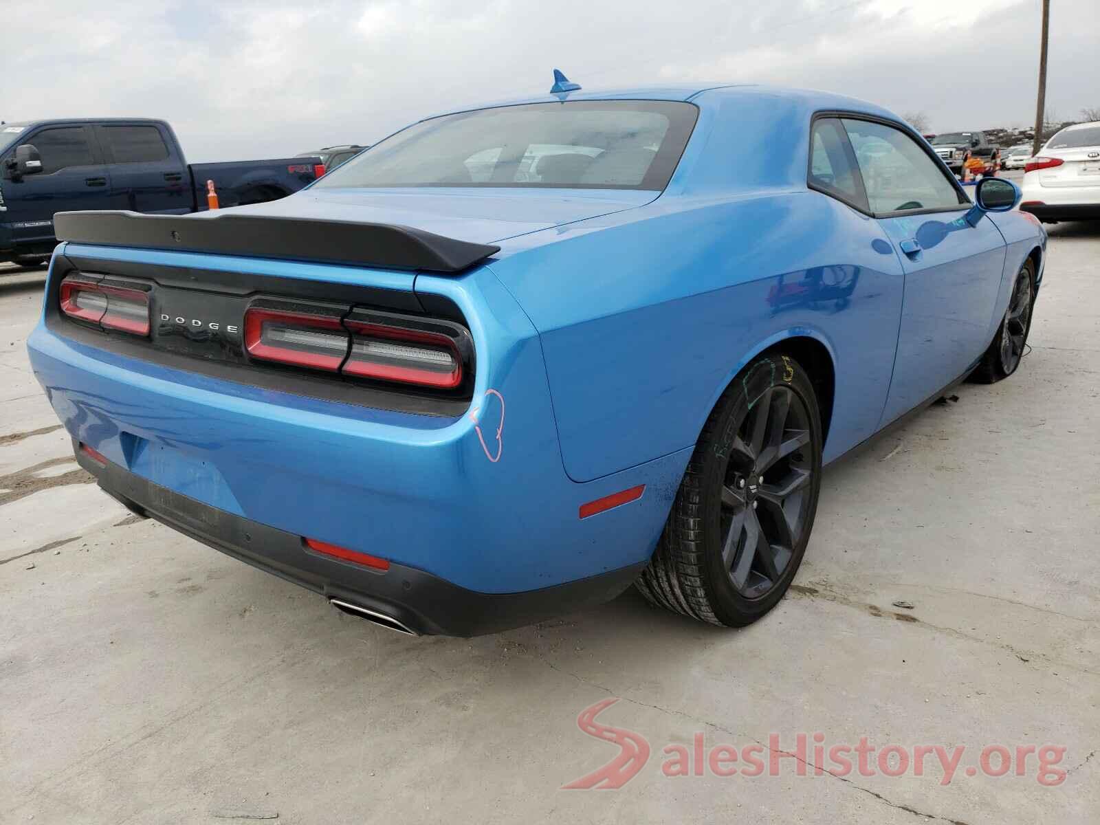 2C3CDZJGXKH587490 2019 DODGE CHALLENGER